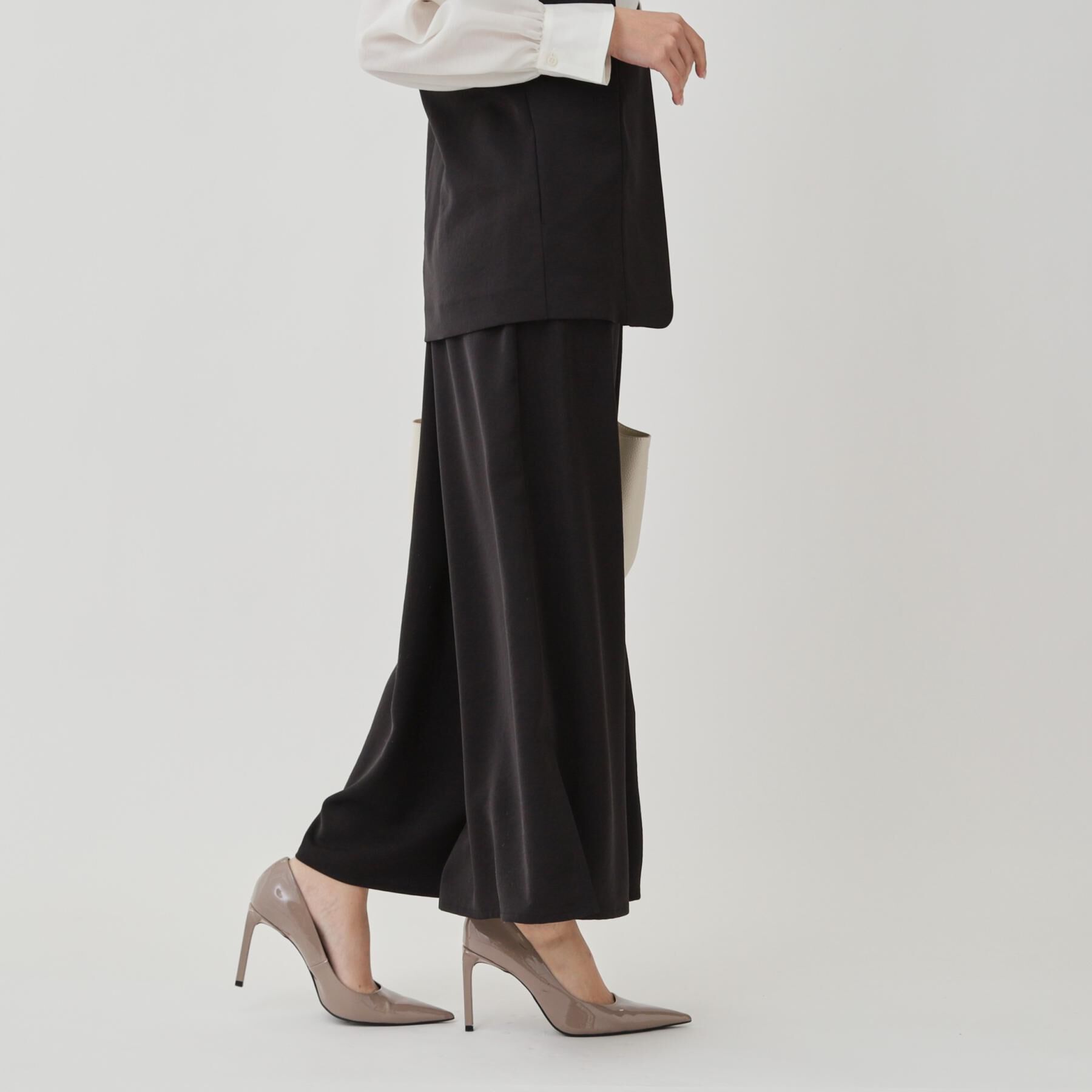 COUP DE CHANCE「【手洗い可／日本製】サイドスリット入りワイドパンツ」|その他|