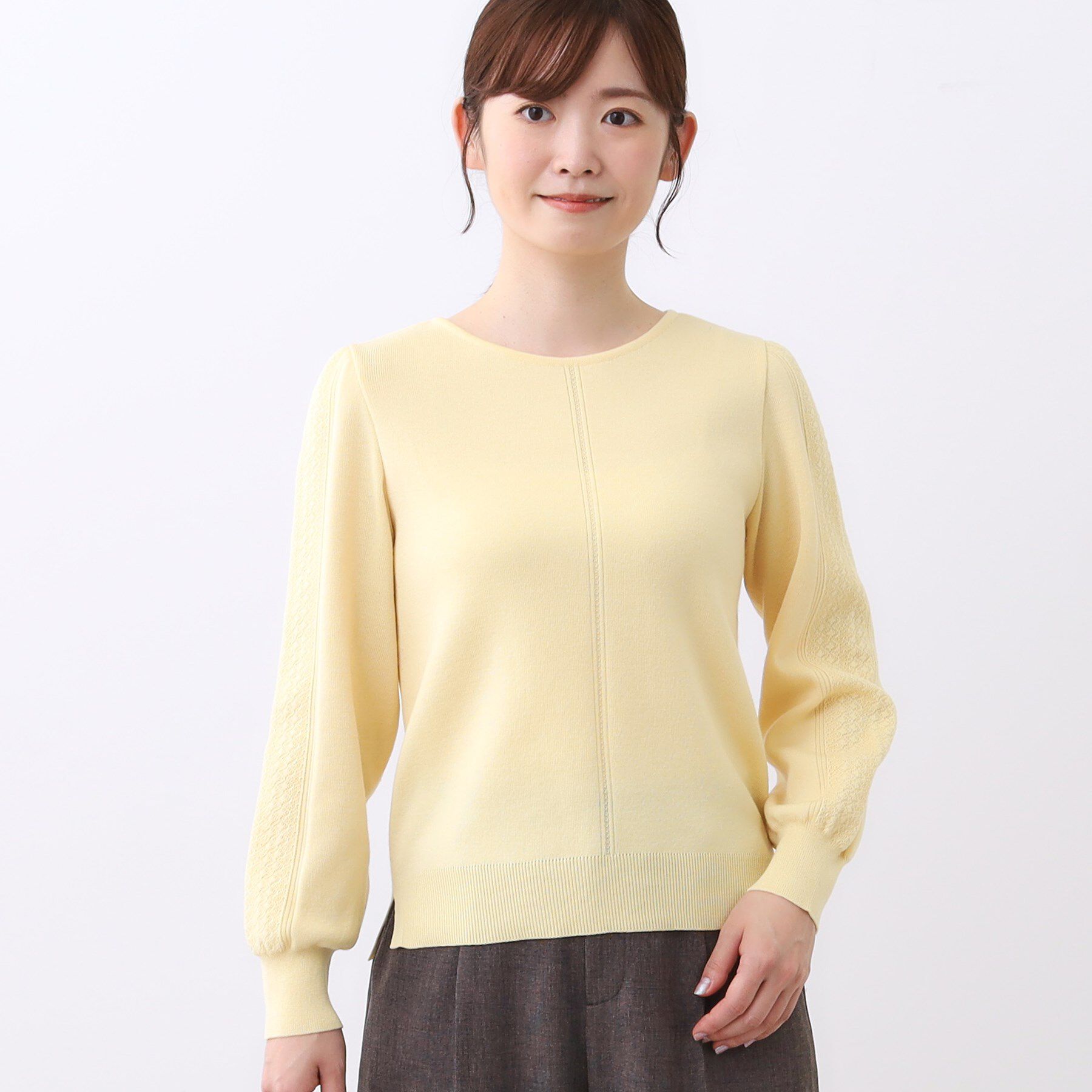 Reflect「【選べる8色／スカートにもパンツにも◎】ウール混ボートネックニット」|ニット・セーター|