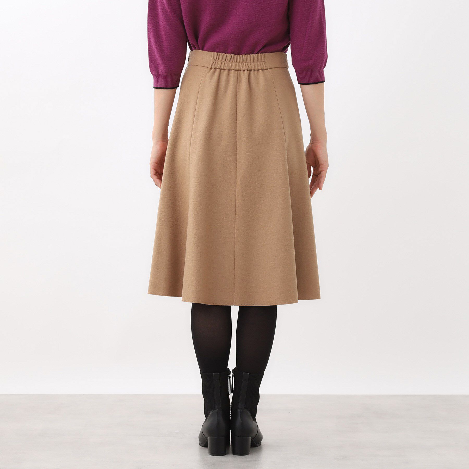 Reflect「【選べる5色◎】フレアフリュイドスカート」|スカート|