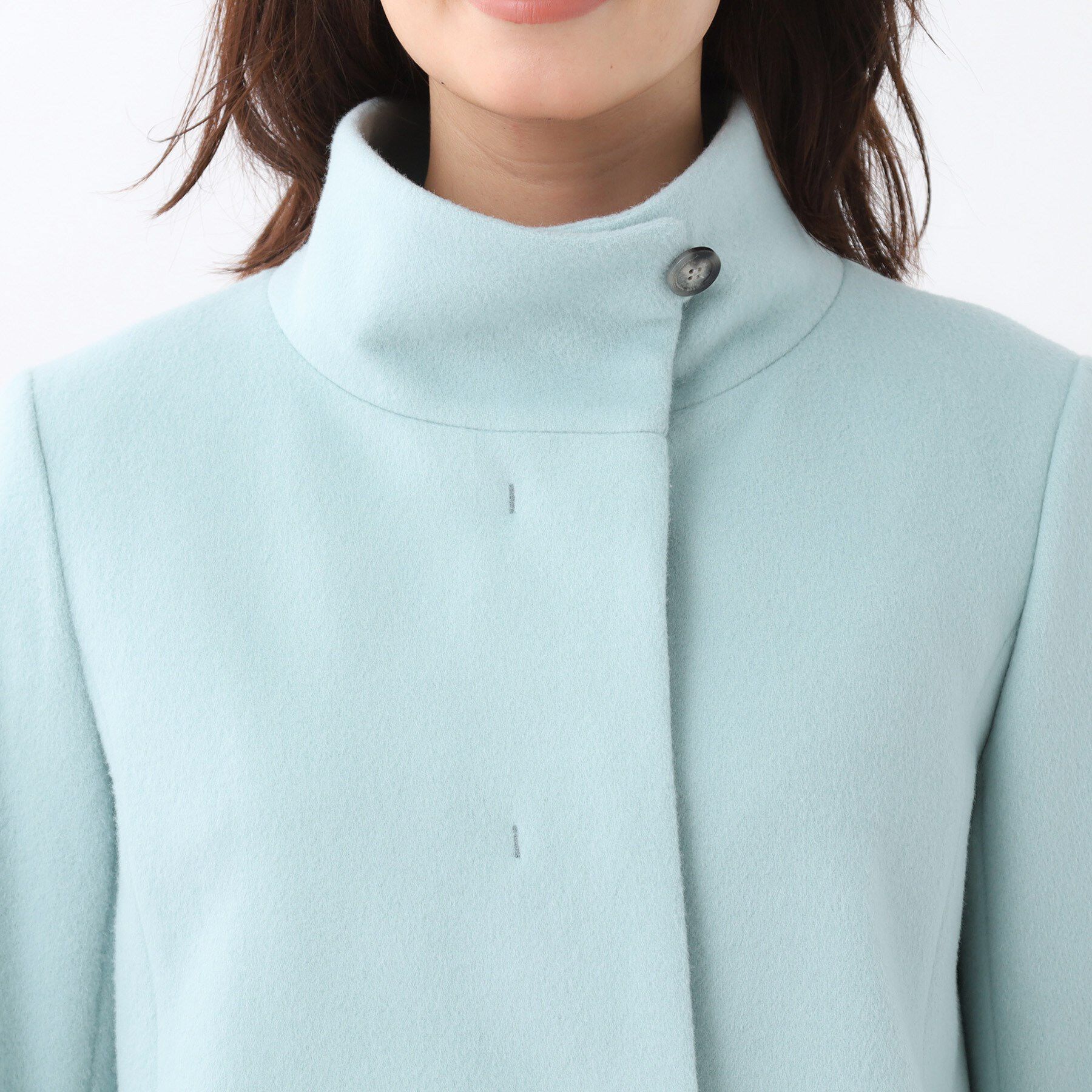 Reflect「【衿が顔に当たらない◎】スタンドネックミドルコート」|その他|