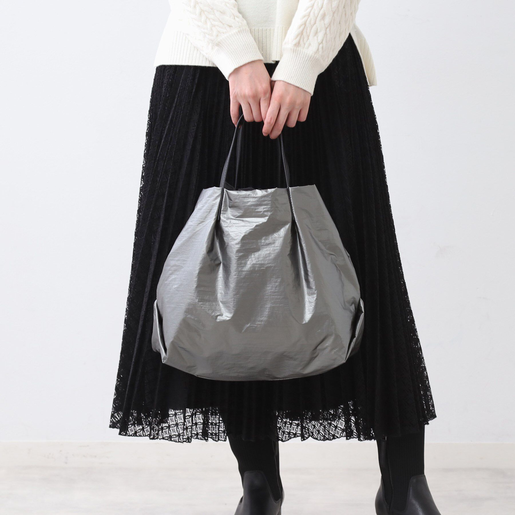 Reflect「【しっかり収納／小旅行に◎／インナーバッグ入り／ショルダー付き】2WAYナイロンバッグ」|トートバッグ|