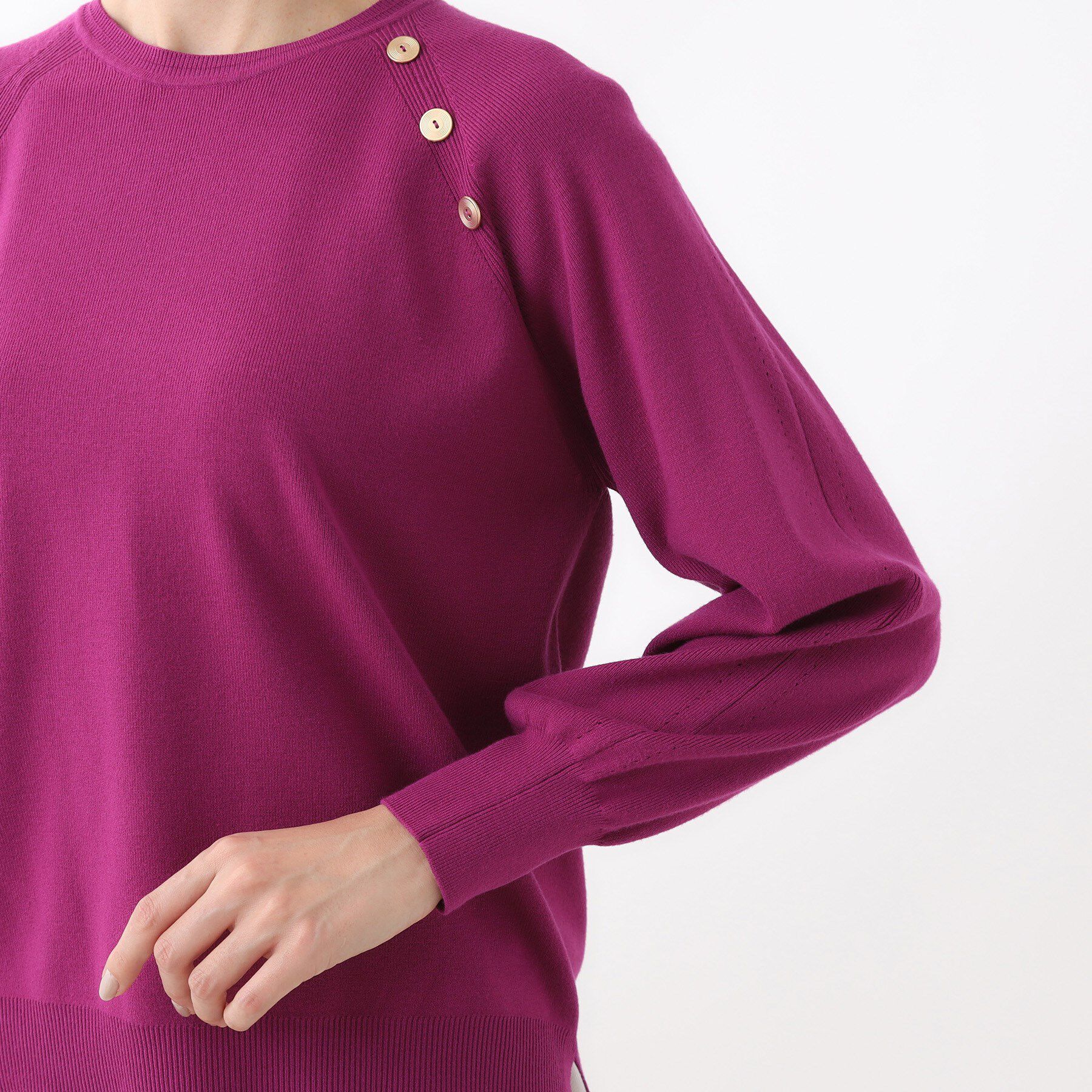 Reflect「【ゆったり着られる◎】ラグランスリーブニット」|ニット・セーター|