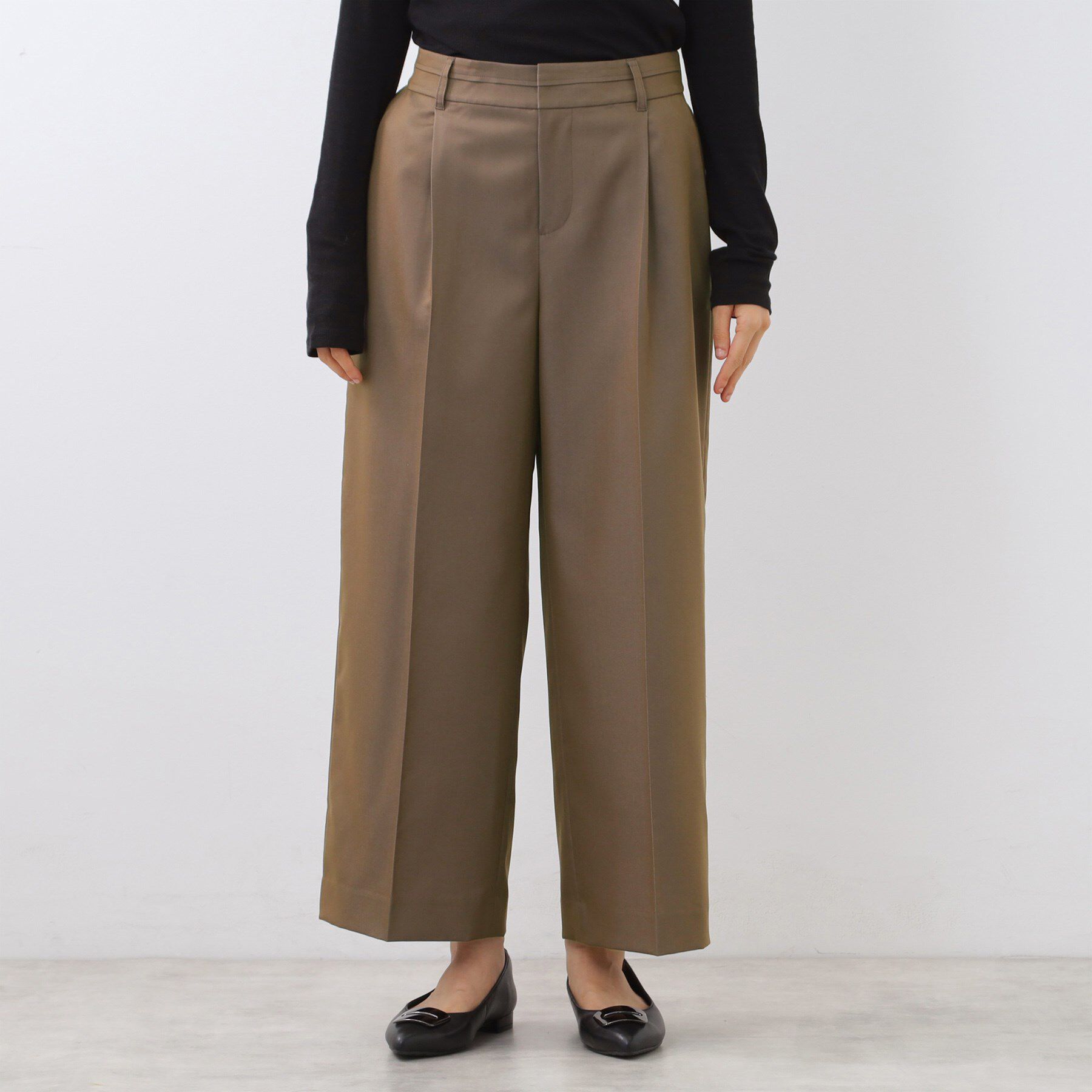 Reflect「【キレイめもカジュアルスタイルも◎】ストレートワイドシルエットパンツ」|その他|