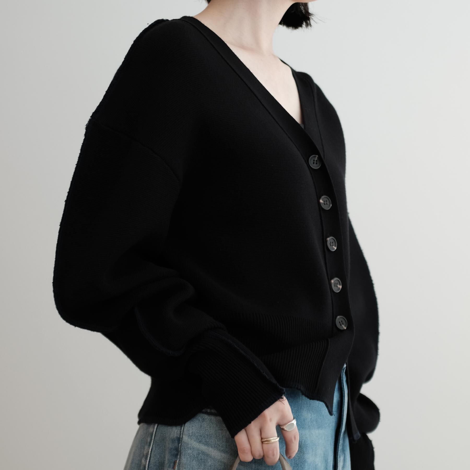 DRESSTERIOR「provoke（プロヴォーク）【別注】コクーンシェイプカーディガン」|カーディガン|