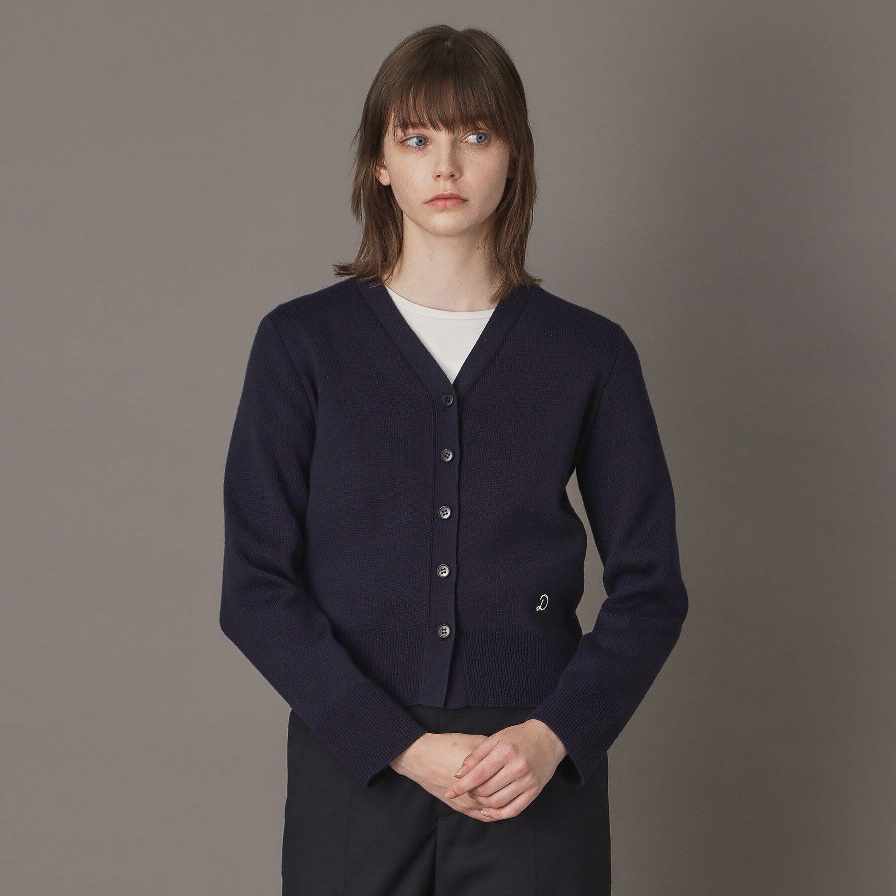 DRESSTERIOR「ミラノリブカーディガン」|カーディガン|