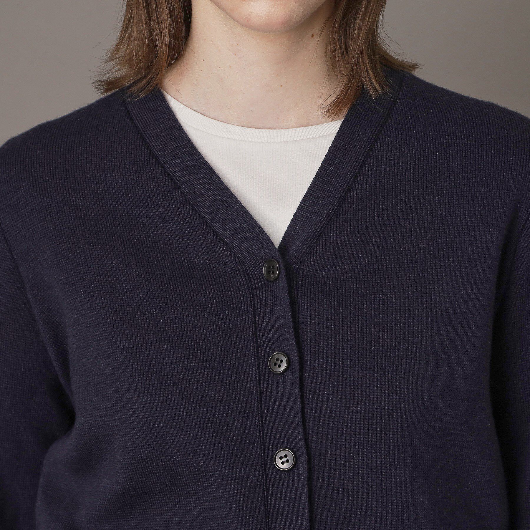 DRESSTERIOR「ミラノリブカーディガン」|カーディガン|