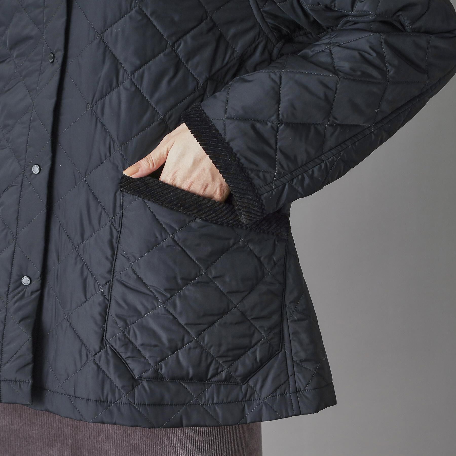 DRESSTERIOR「【otonaMUSE 11月号掲載】レインキルティングブルゾン」|ブルゾン・スタジャン|