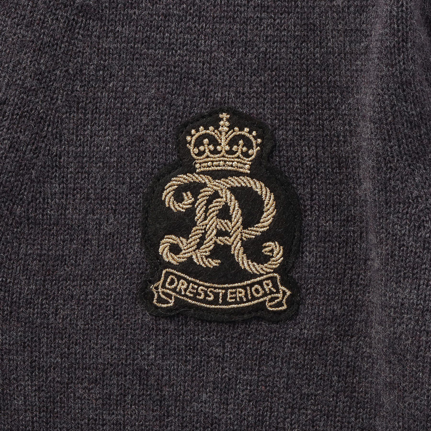 DRESSTERIOR「ウォッシャブル エンブレムカーディガン」|カーディガン|