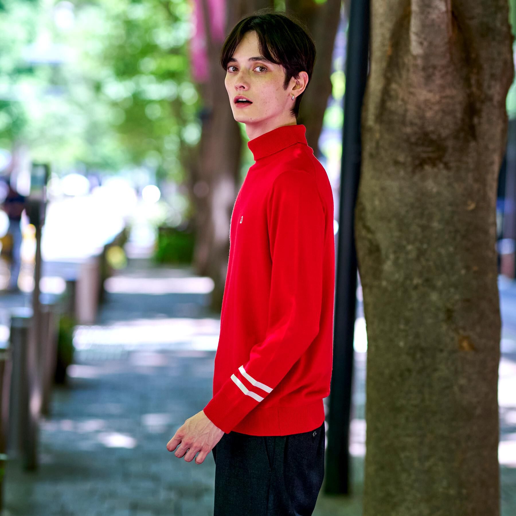 DRESSTERIOR「サスティナブル タートルニット」|ニット・セーター|