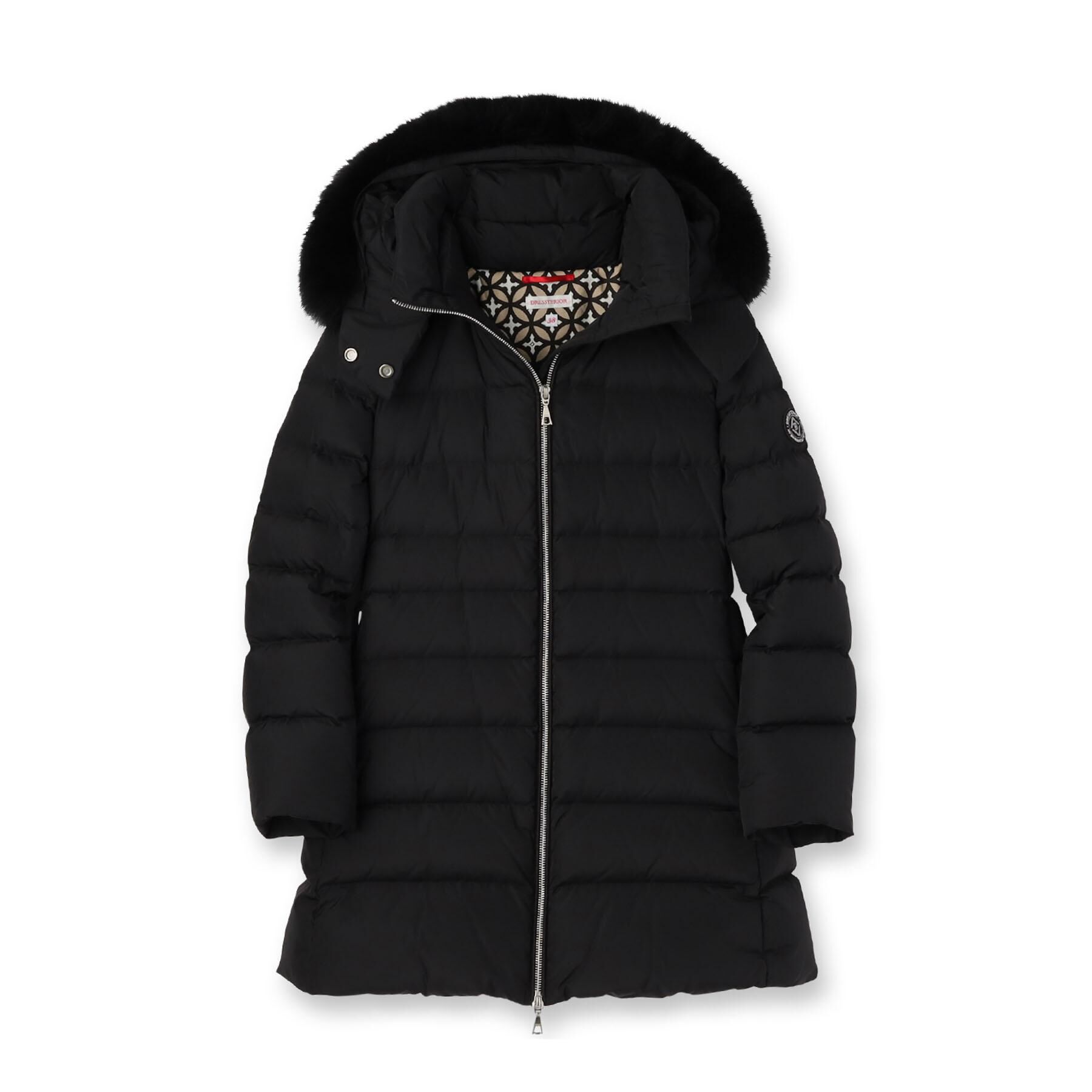 DRESSTERIOR「【CLASSY.12月号掲載/フード＆ファー取り外し可】ブルーFOXファー ホワイトグースダウン」|ダウン|