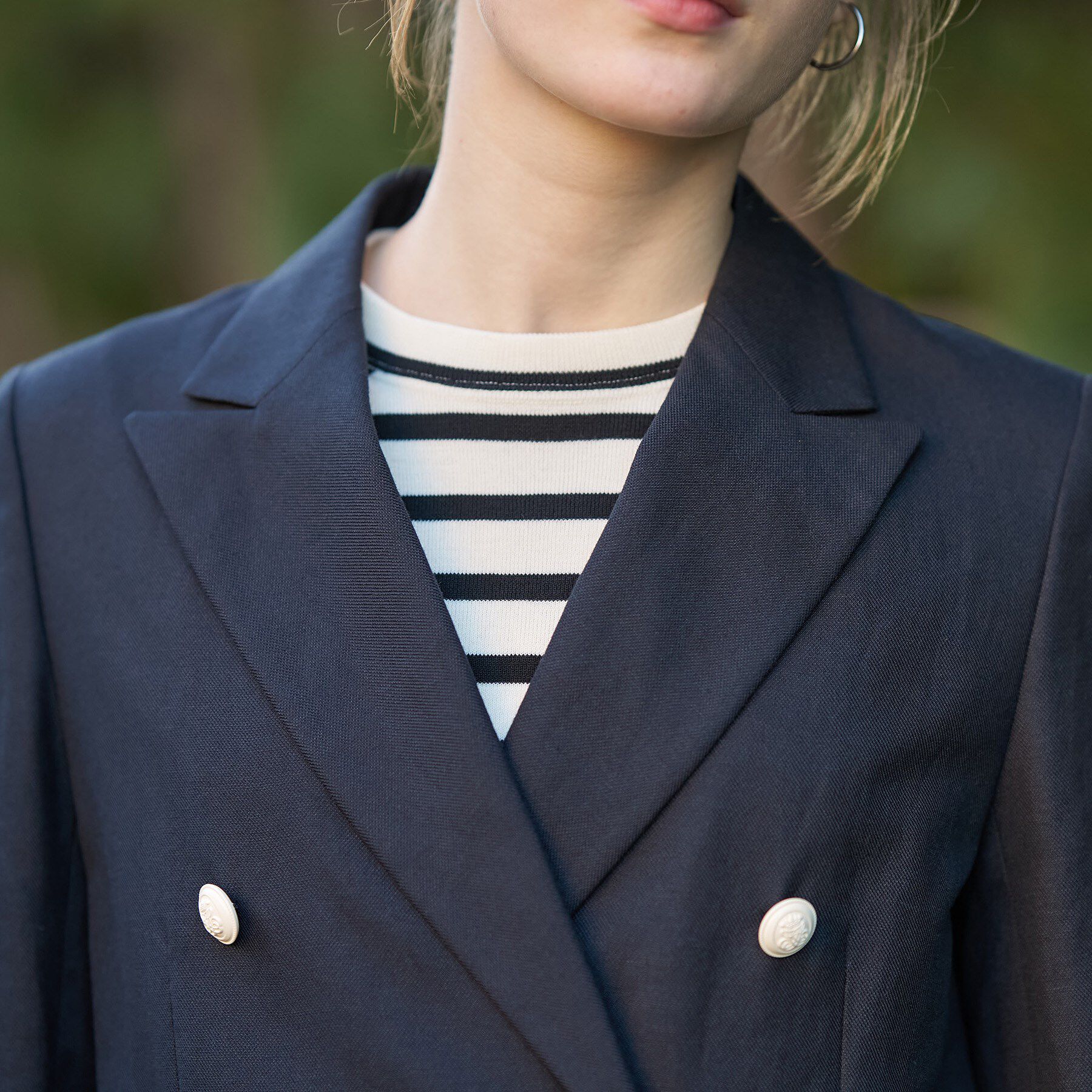 DRESSTERIOR「リネンブレンドWブレストジャケット」|テーラードジャケット|