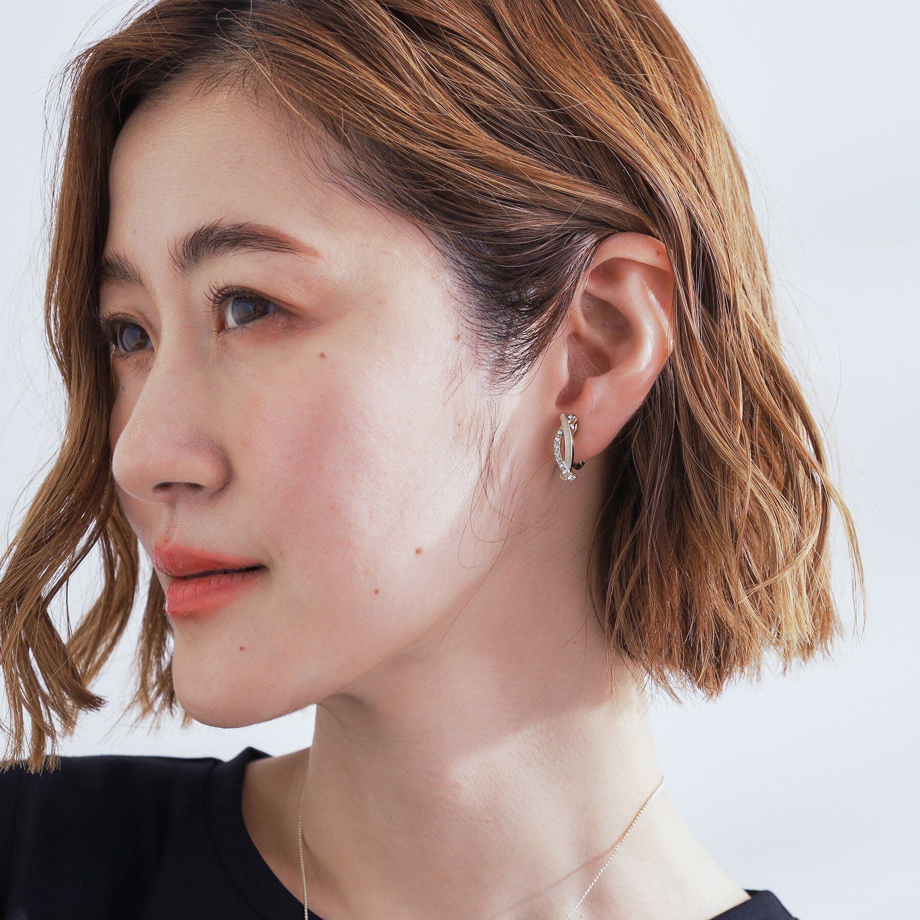 grove「【痛くなりにくい】エポビジューイヤ」|イヤリング|