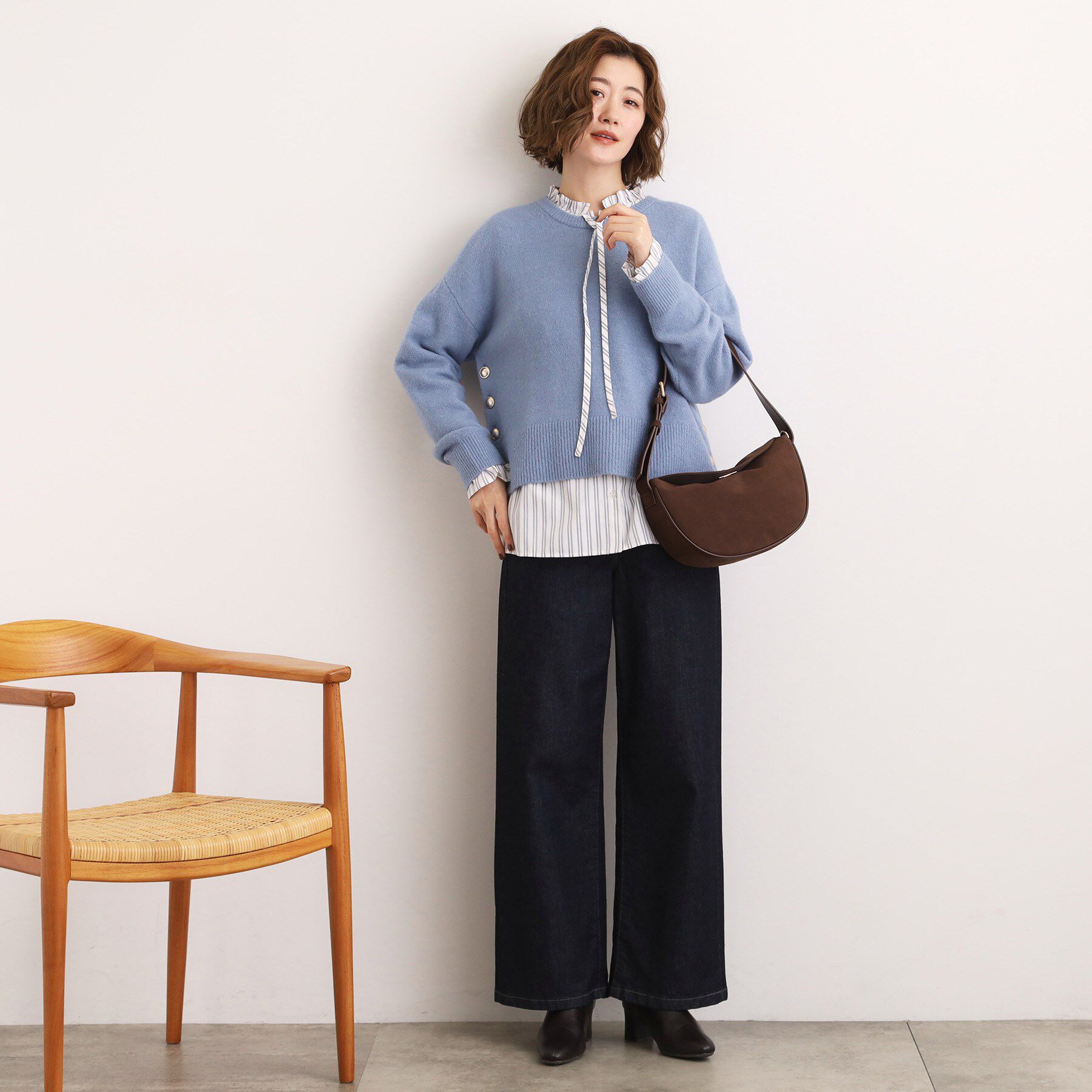 grove「フラップヒネリムーンショルダー」|ショルダー・メッセンジャー|