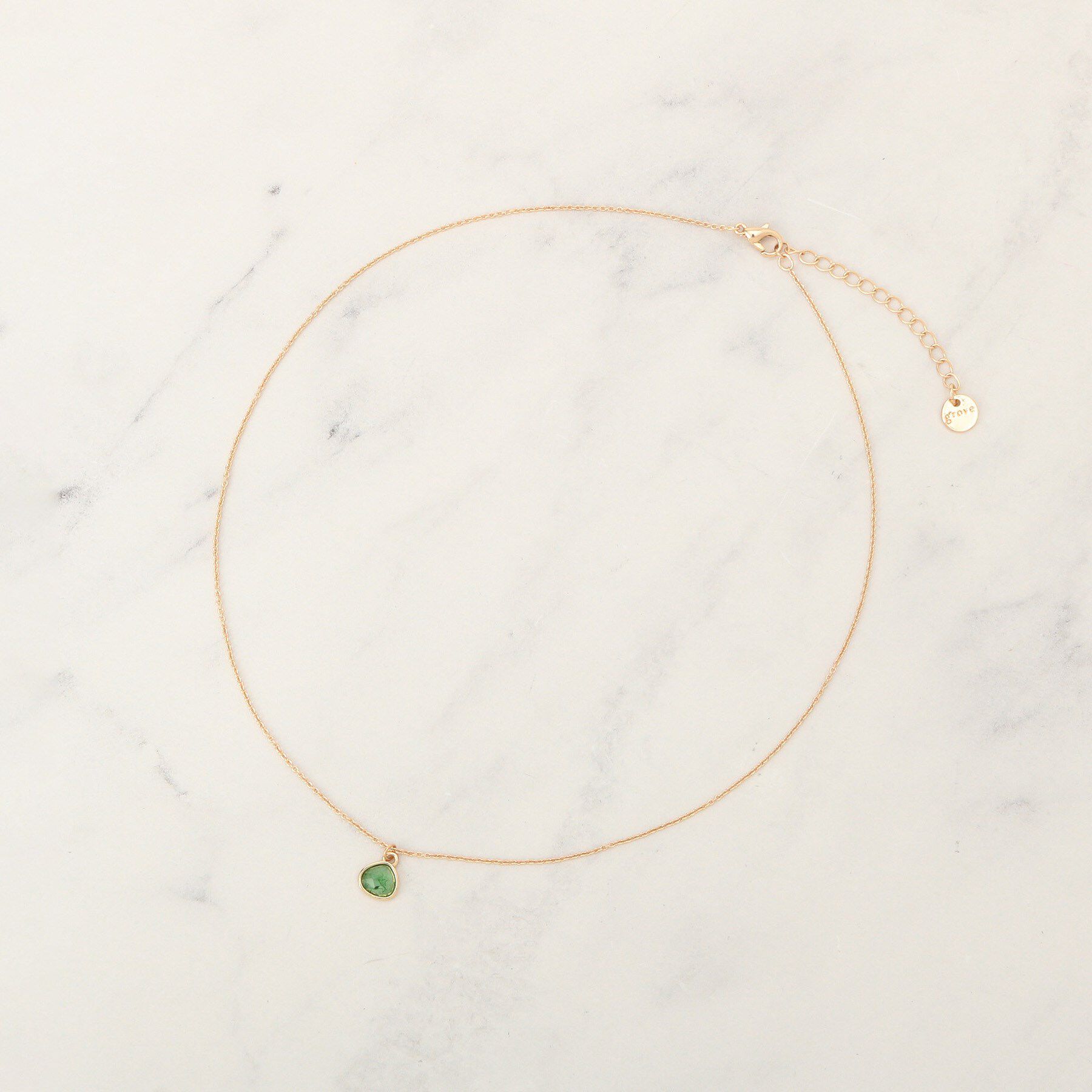 grove「ワントップショートネックレス」|ネックレス|