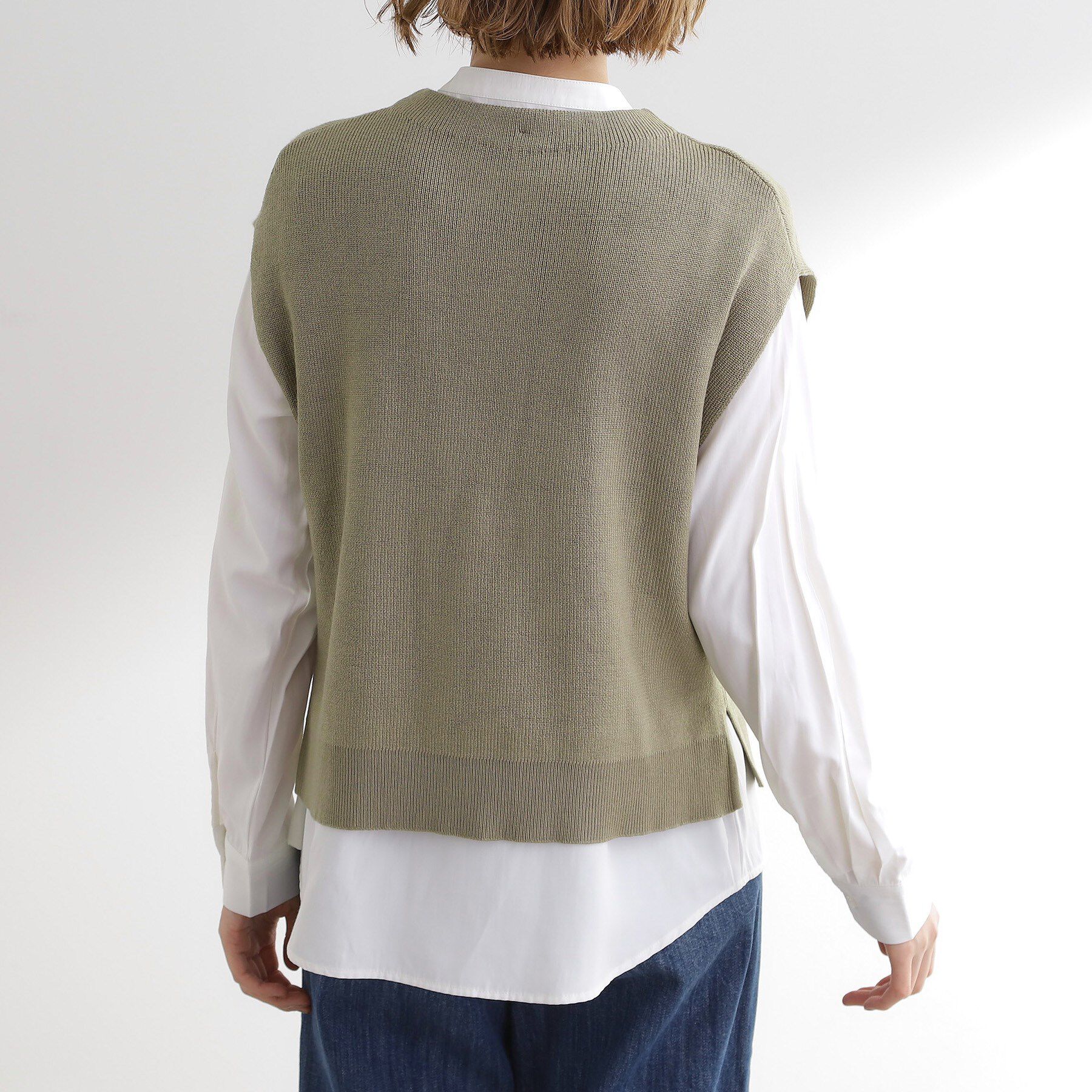 grove「ニットベスト&times;シャツセット」|その他|