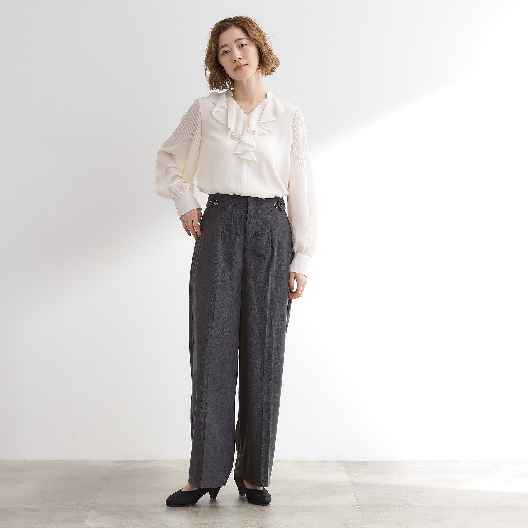 grove「コーデュロイワイドパンツ」|その他|