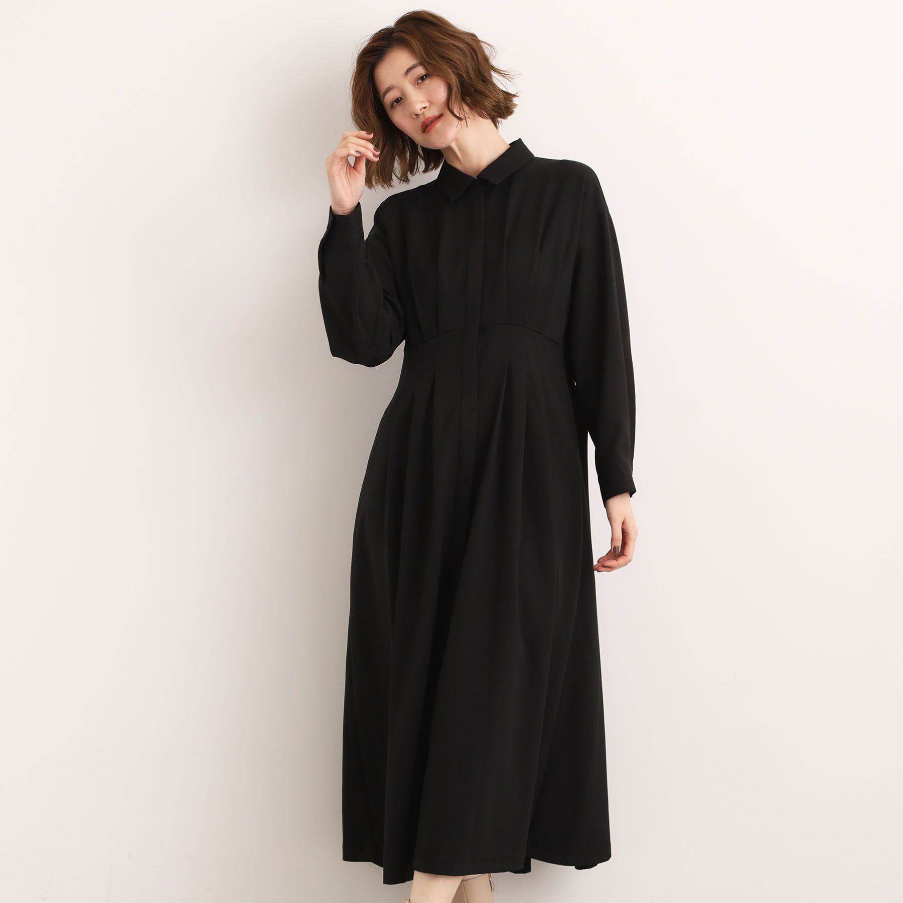 grove「品よくまとう、大人のシャツワンピース」|ワンピース|