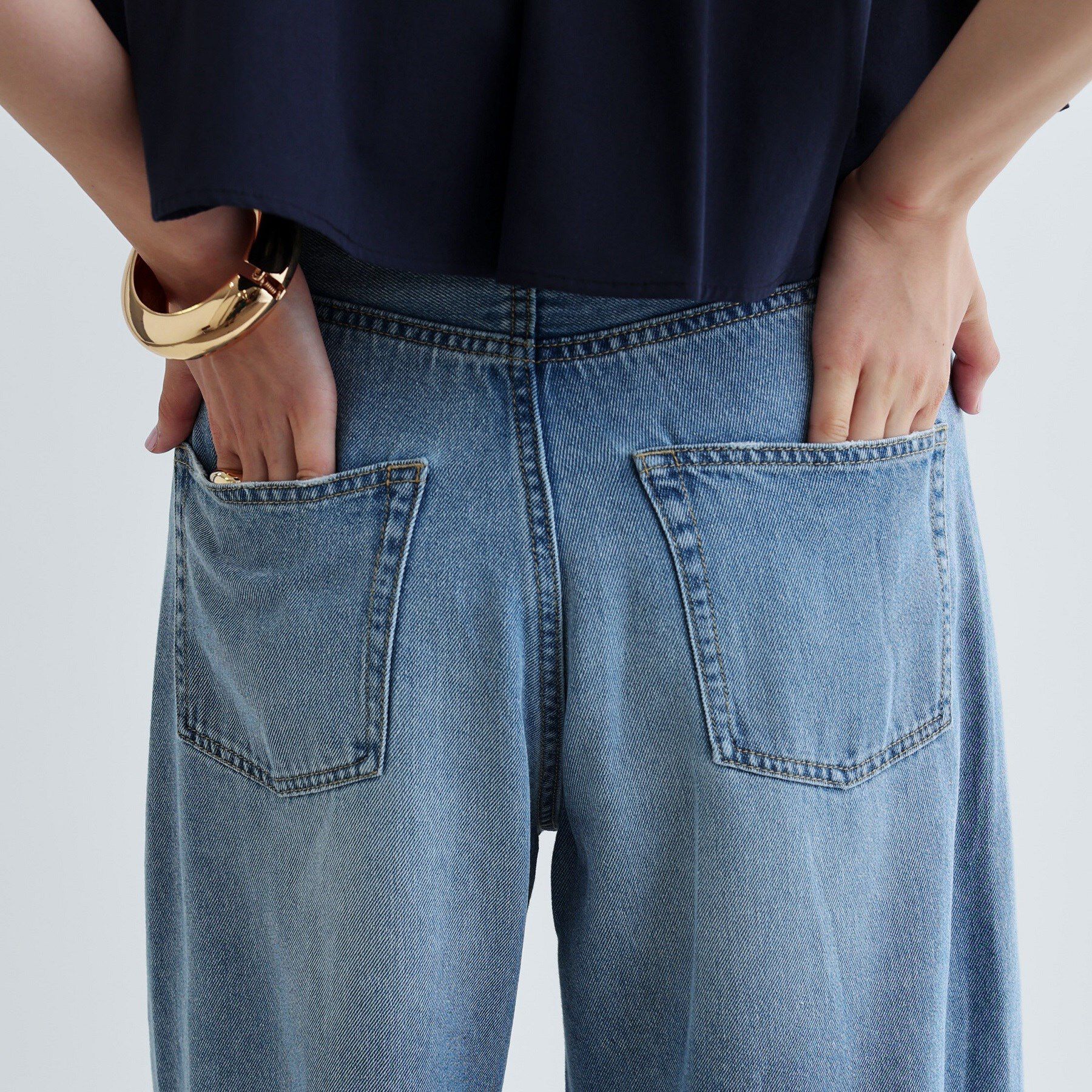 GALLEST「ライトワイドデニム」|デニム|