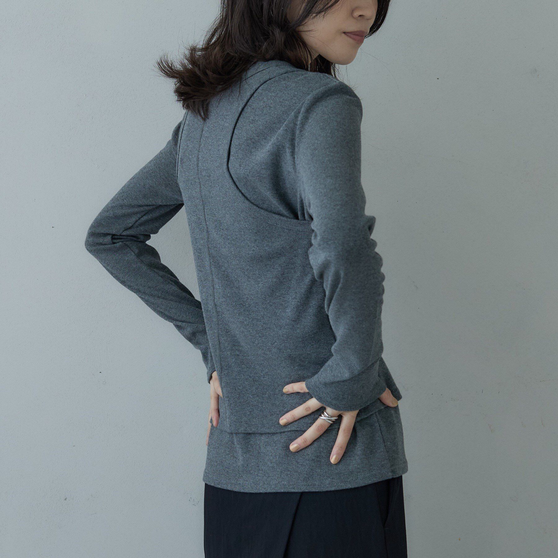 GALLEST「タンクレイヤーフライスカットソー」|Tシャツ・カットソー|