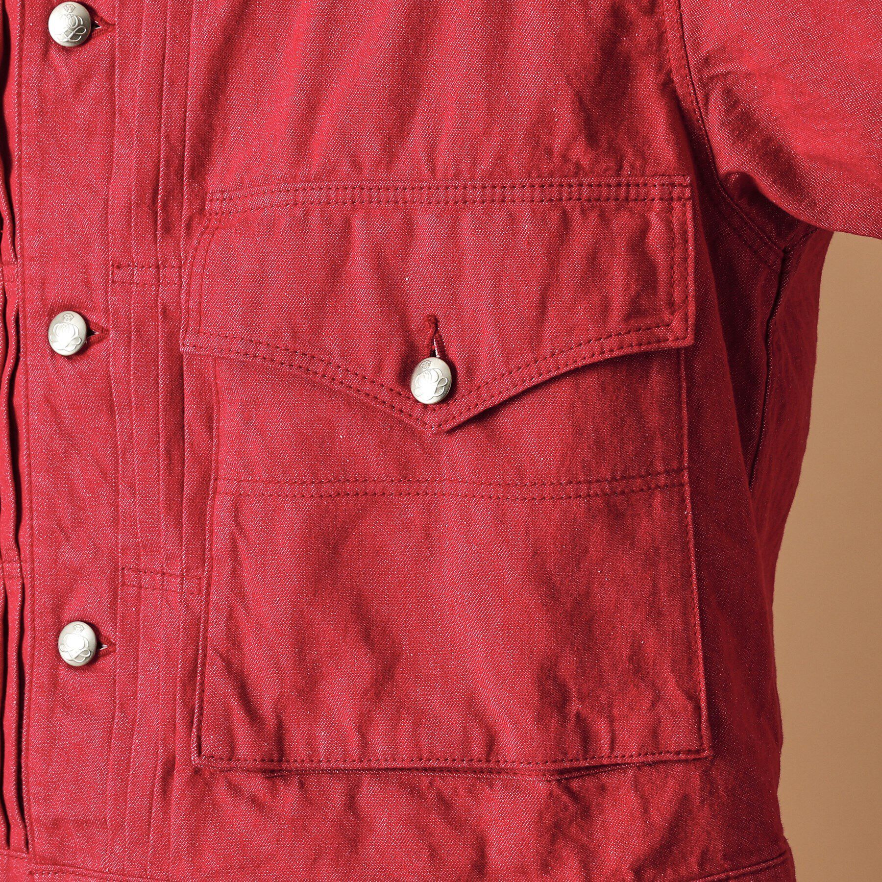 40CARATS&525「525DENIM　カラーデニムジャケット」|デニムジャケット|