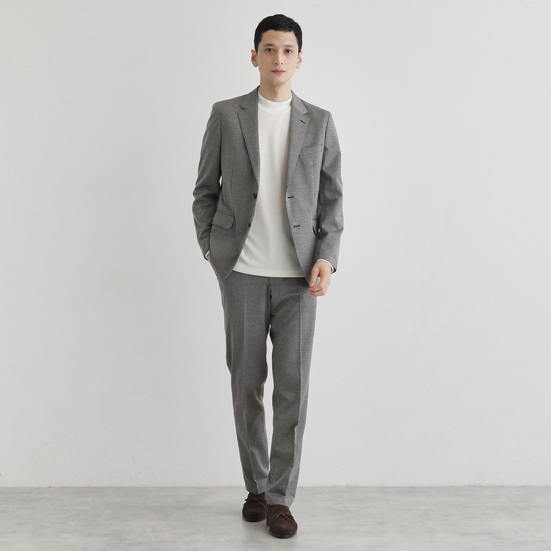 TAKEO KIKUCHI「ピンジャージ 千鳥 ジャケット」|テーラードジャケット|