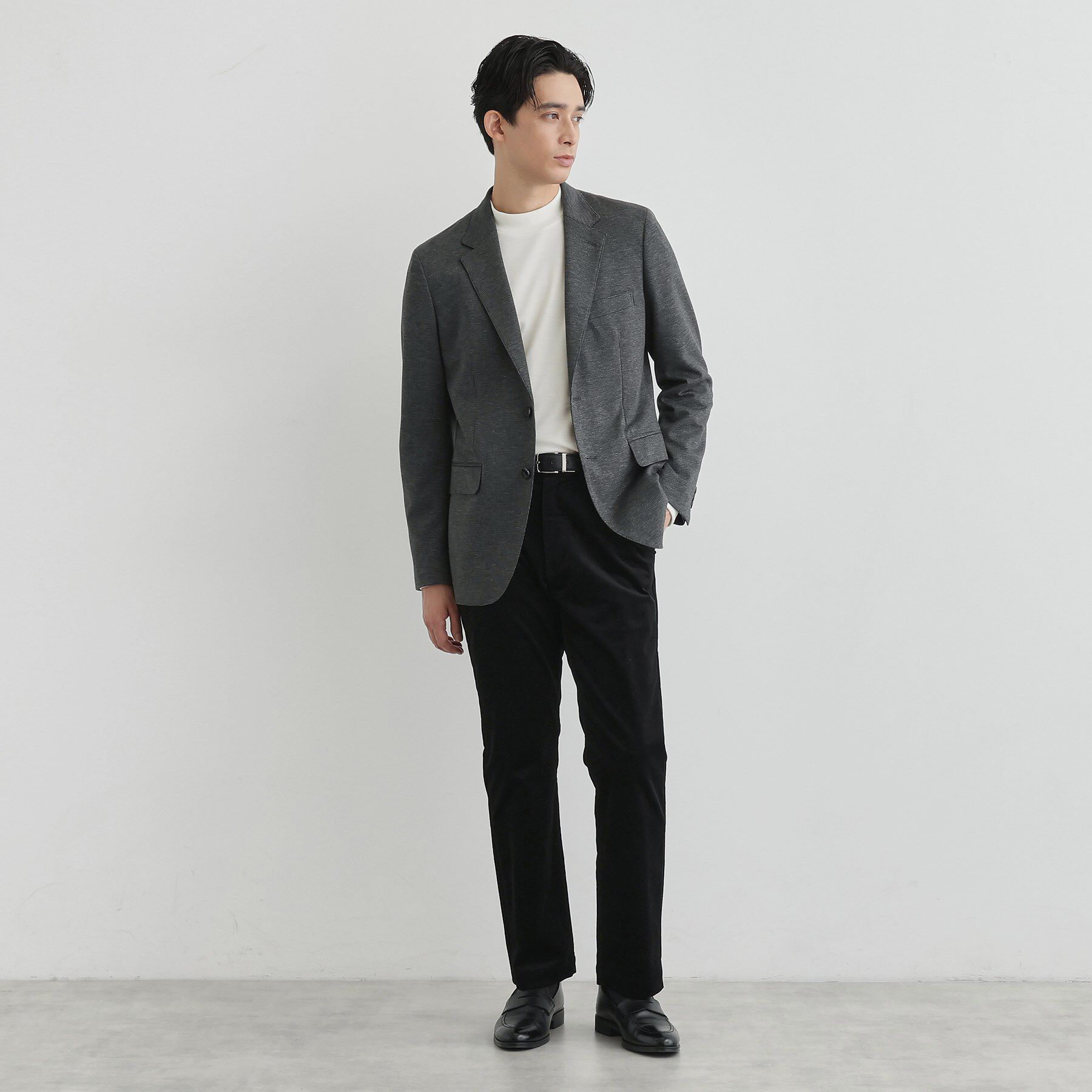 TAKEO KIKUCHI「【None Of Stress】アクティブジャージ 千鳥 ジャケット」|テーラードジャケット|