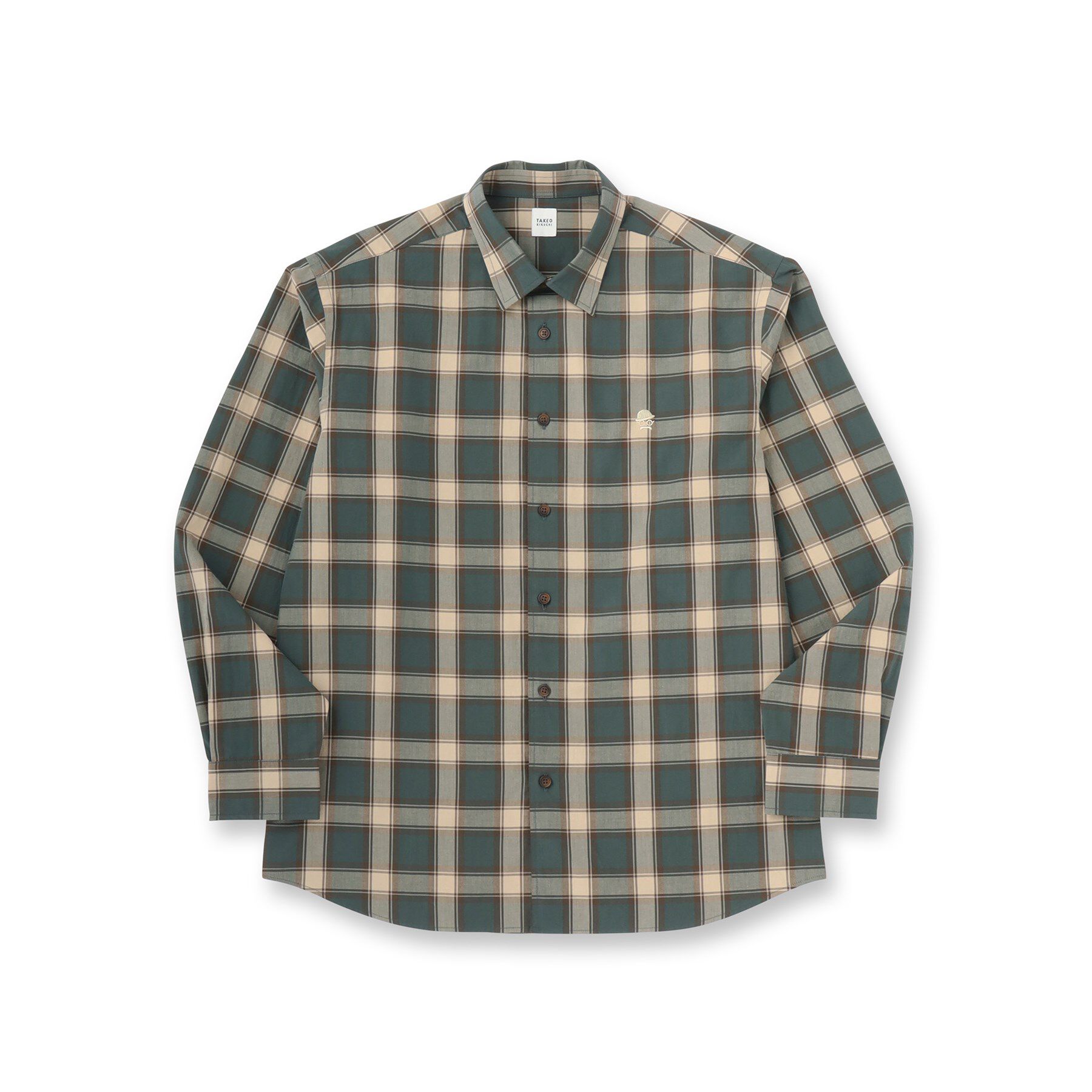 TAKEO KIKUCHI「【LIMITED】ダークチェック長袖シャツ」|シャツ・ブラウス|