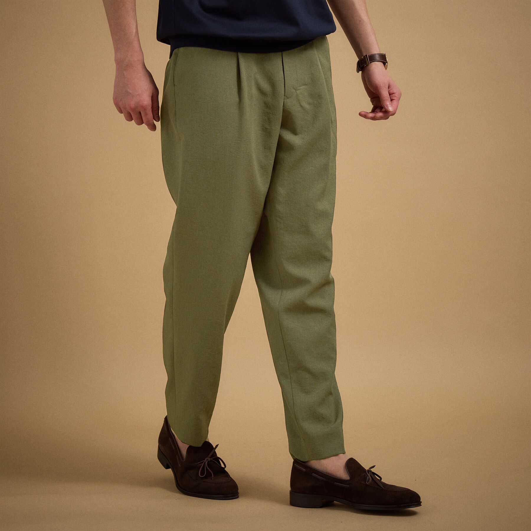 TAKEO KIKUCHI「リネンライクカルゼイージーパンツ」|その他|