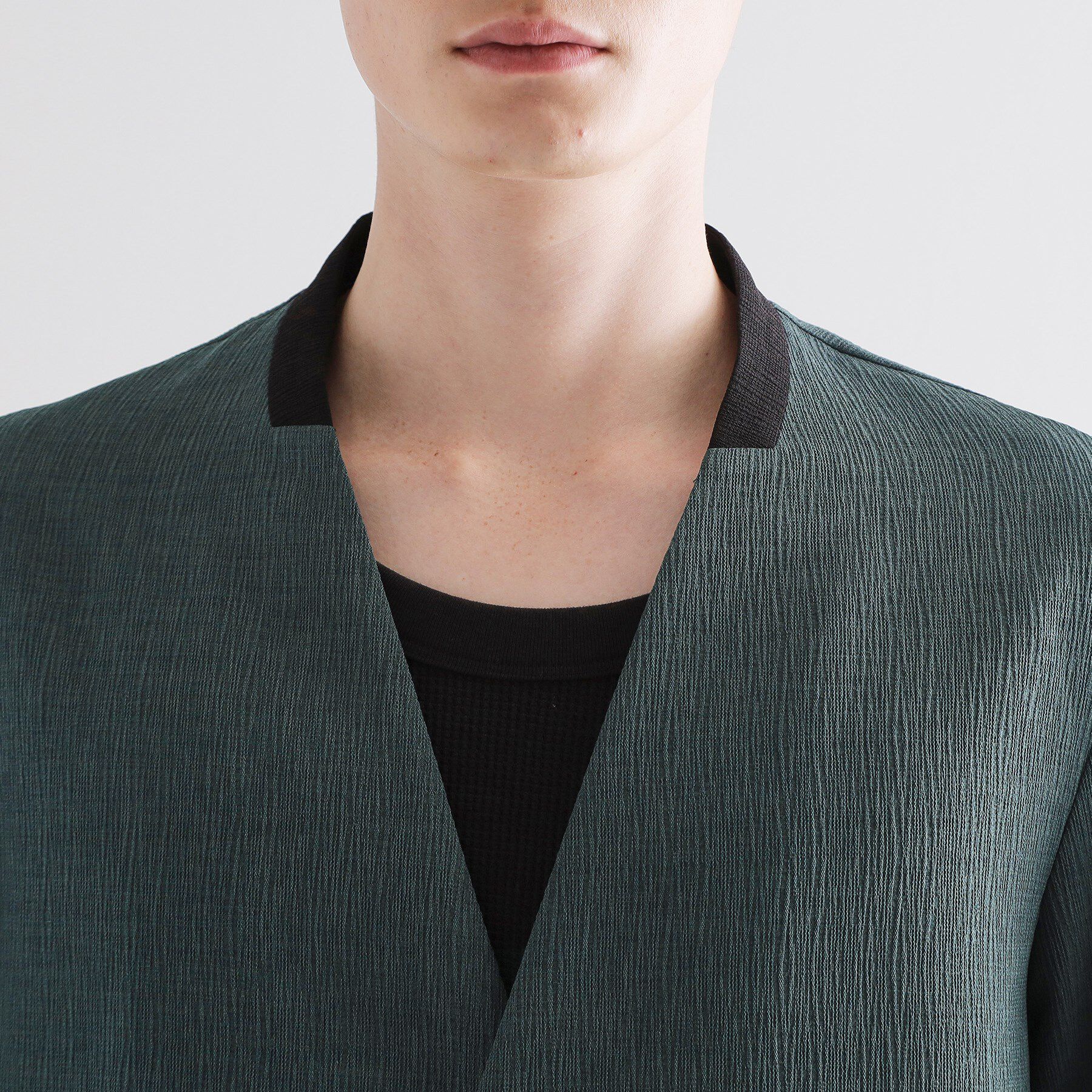 tk.TAKEO KIKUCHI「【セットアップ対応】テッククレープノーカラージャケット」|ノーカラージャケット|