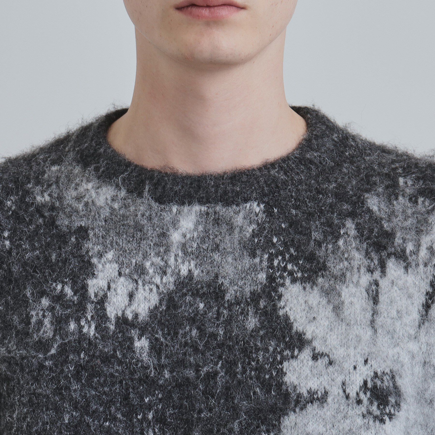 tk.TAKEO KIKUCHI「アブストフラワーシャギーニットプルオーバー」|ニット・セーター|