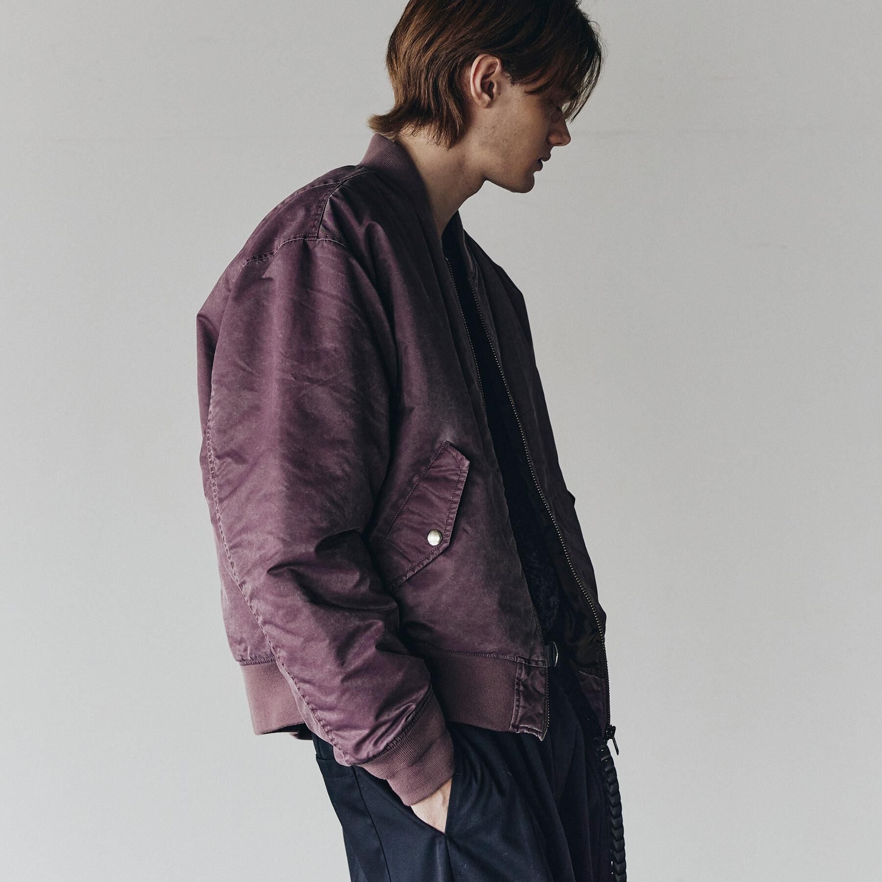 tk.TAKEO KIKUCHI「ヴィンテージライクMA‐1」|ブルゾン・スタジャン|