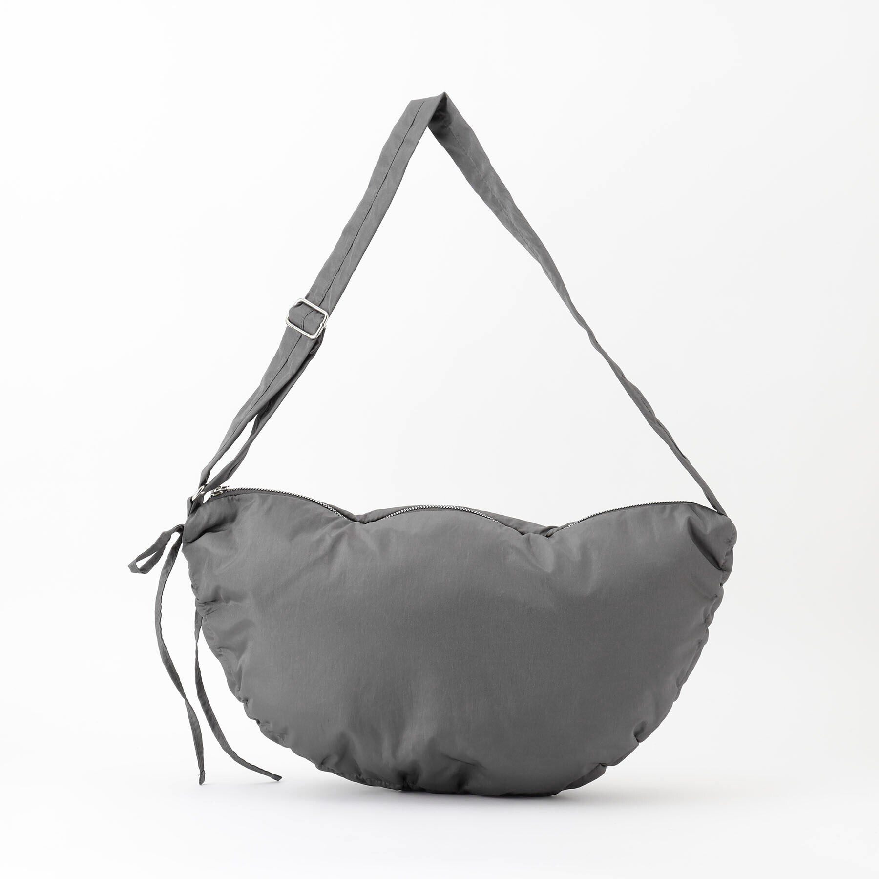 OPAQUE.CLIP「【2WAY/軽量】サイドドロストムーンミドルショルダー」|ショルダー・メッセンジャー|