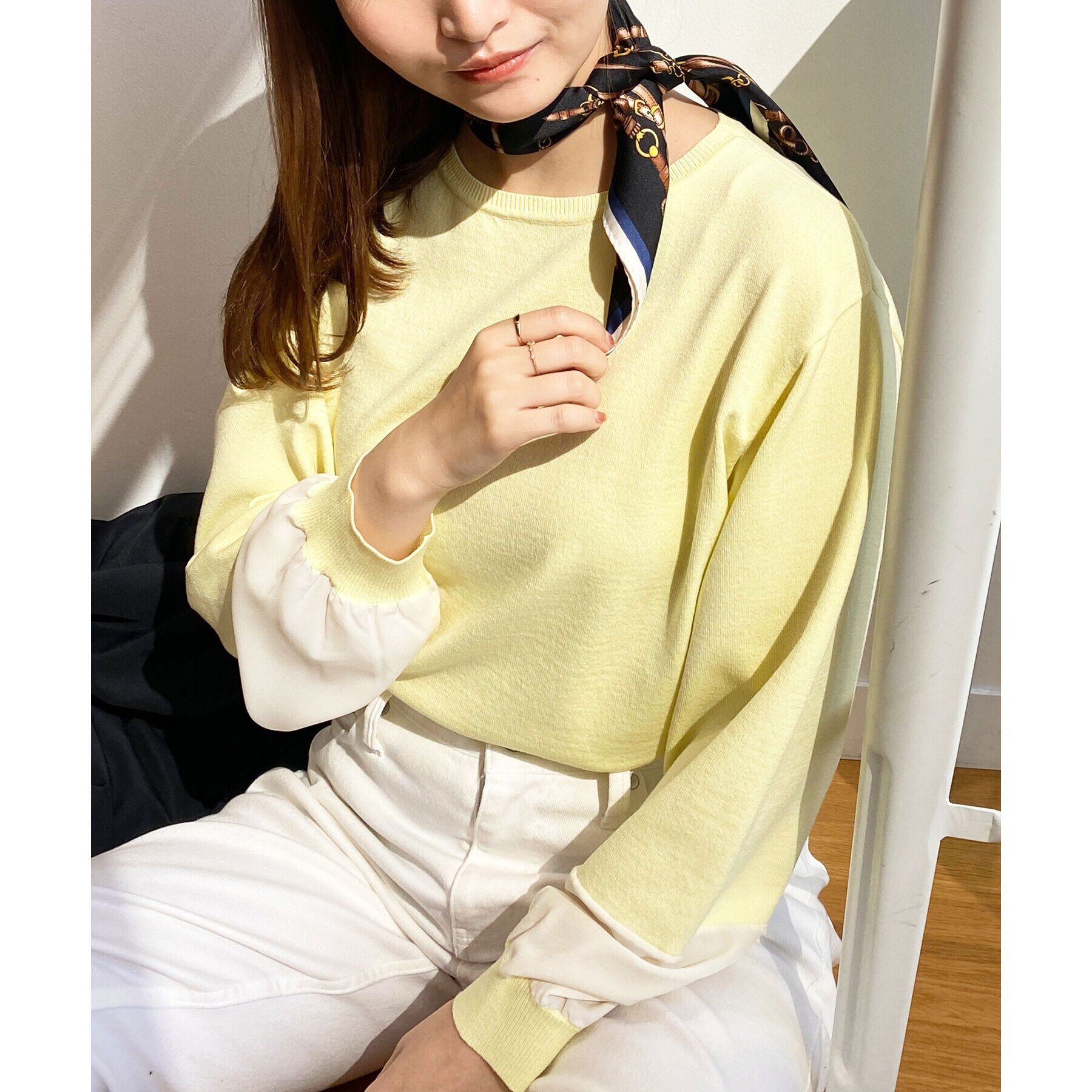 OPAQUE.CLIP「柄アソートスクエアスカーフ」|バンダナ・スカーフ|