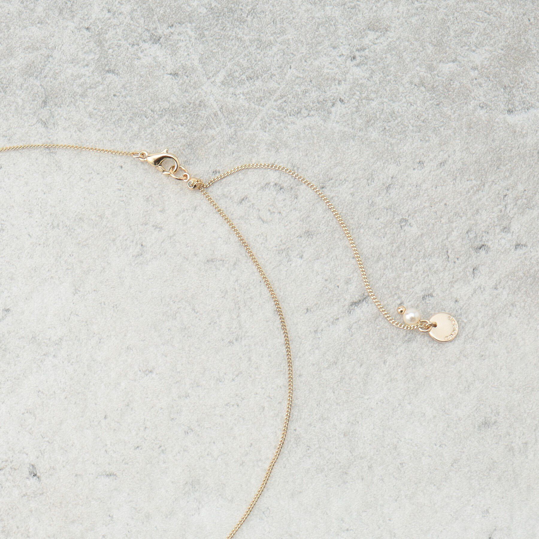 OPAQUE.CLIP「淡水パール&times;ビジューネックレス」|ネックレス|