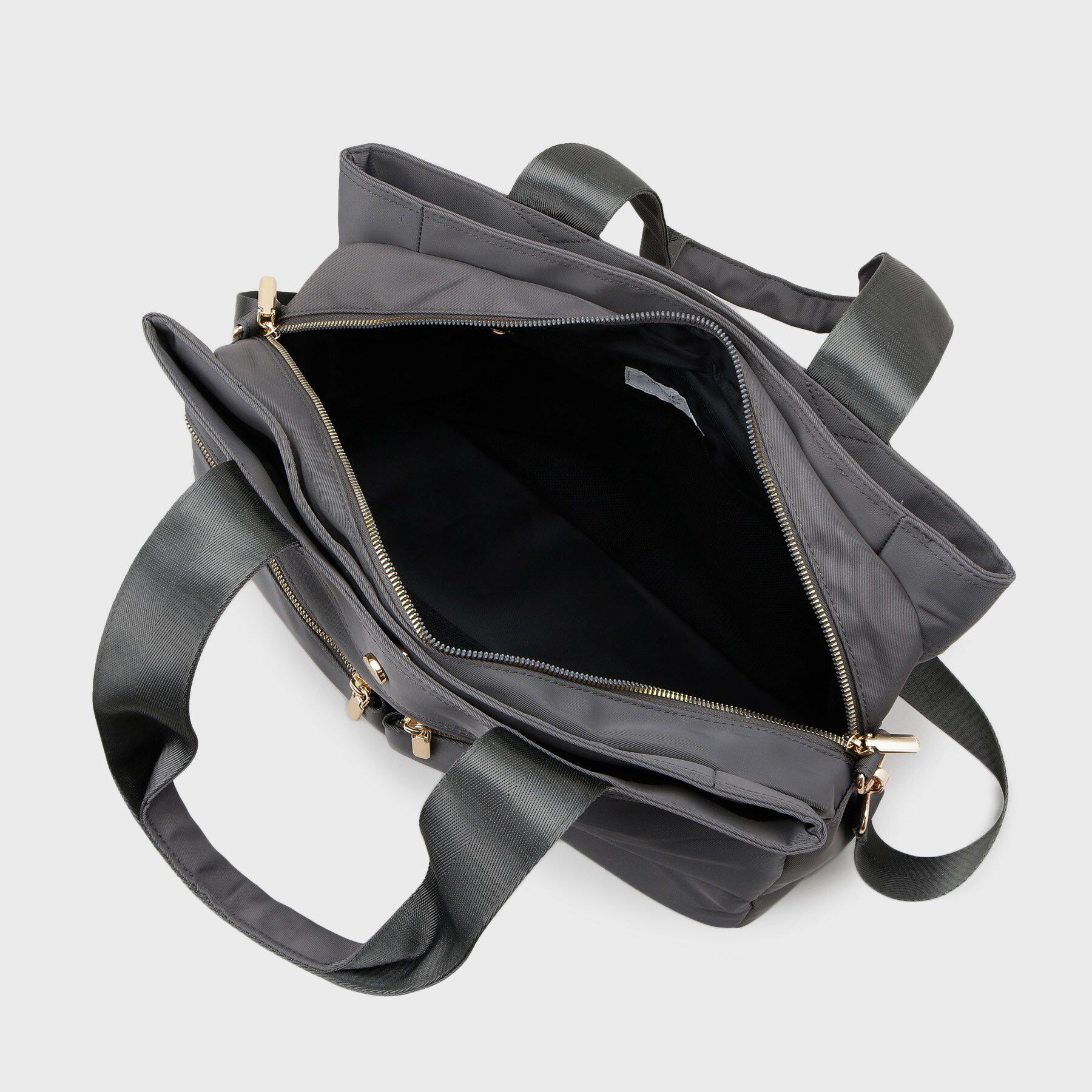 OPAQUE.CLIP「【撥水加工/2WAY/多ポケット】ツイルビッグサイズトートバッグ」|トートバッグ|