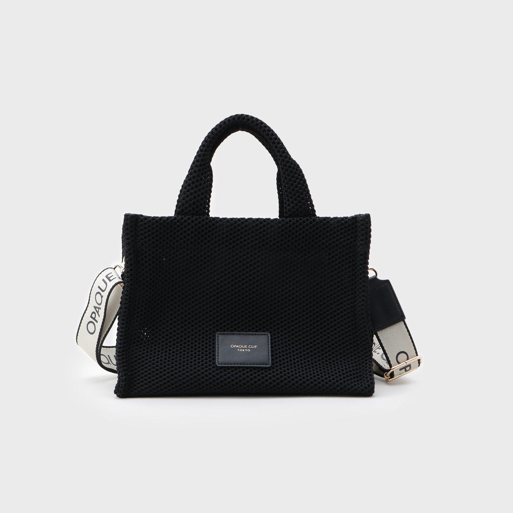 OPAQUE.CLIP「【2WAY】メッシュスクエアミドルトートバッグ」|トートバッグ|