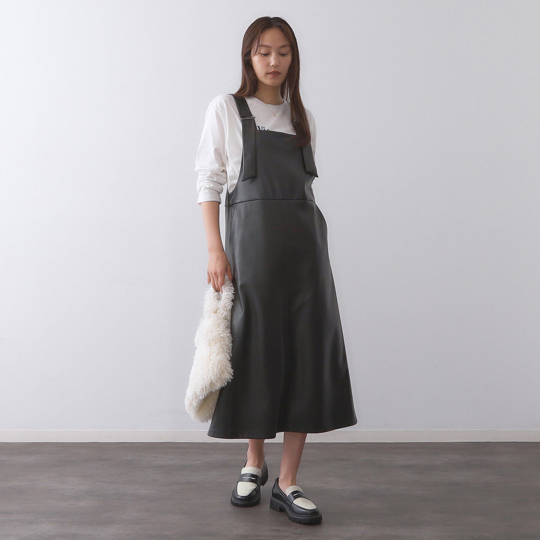 OPAQUE.CLIP「ボリュームソールコインローファーシューズ」|パンプス|