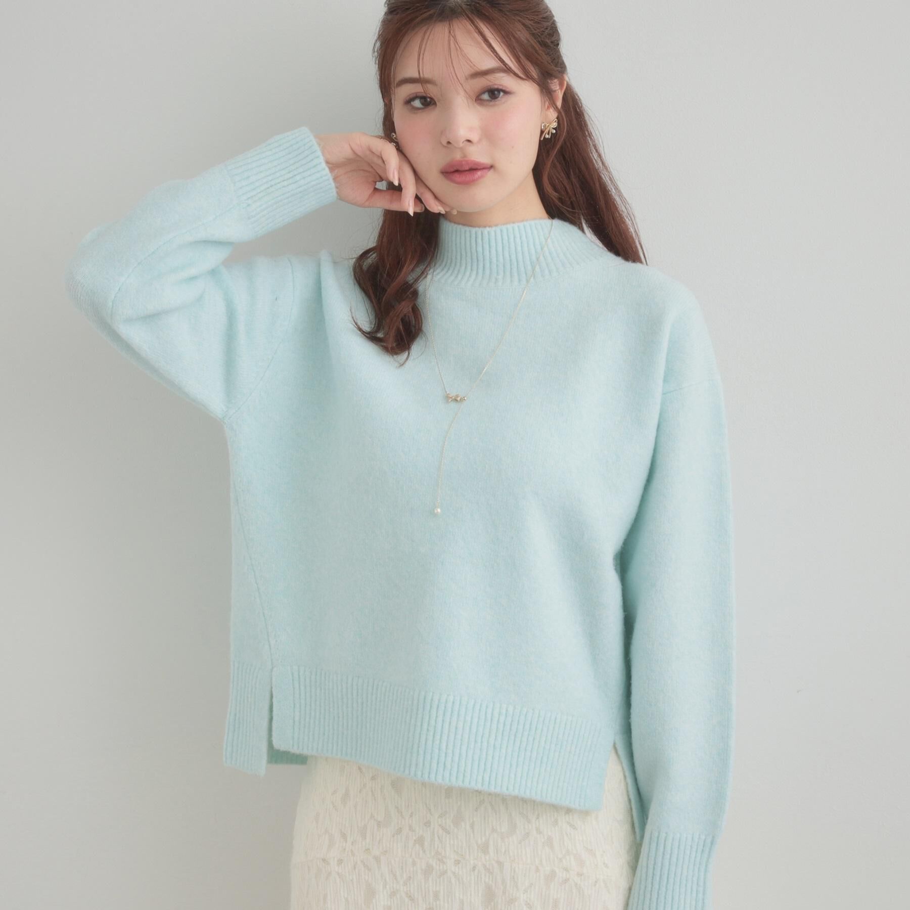 Couture broach「【5色展開】やわらかヤクライクニット」|ニット・セーター|