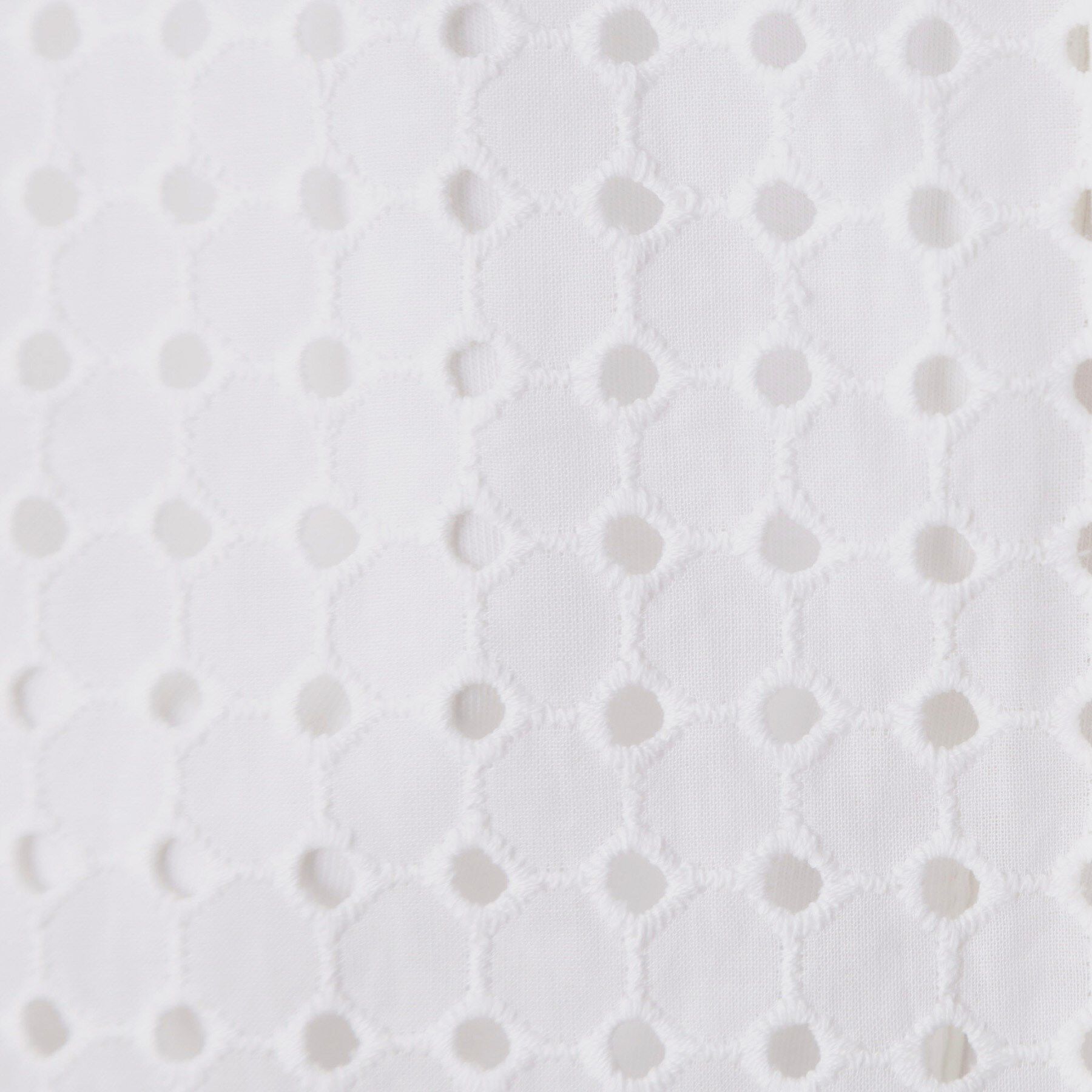 THE SHOP TK「5分袖レース刺繍コットンシャツ」|シャツ・ブラウス|