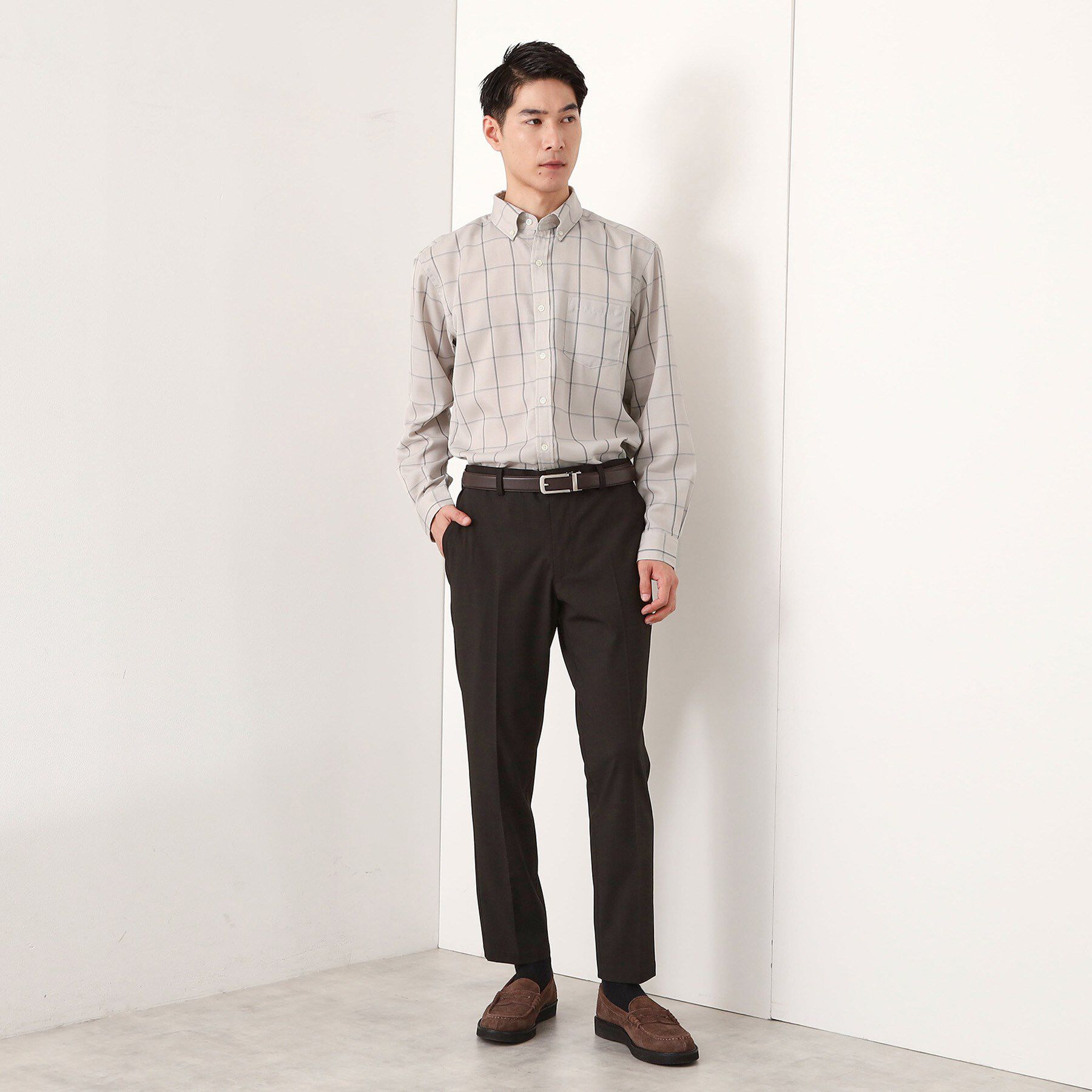 THE SHOP TK「ドレスクールシャツ　【イージーケア/通気性/速乾】」|シャツ・ブラウス|