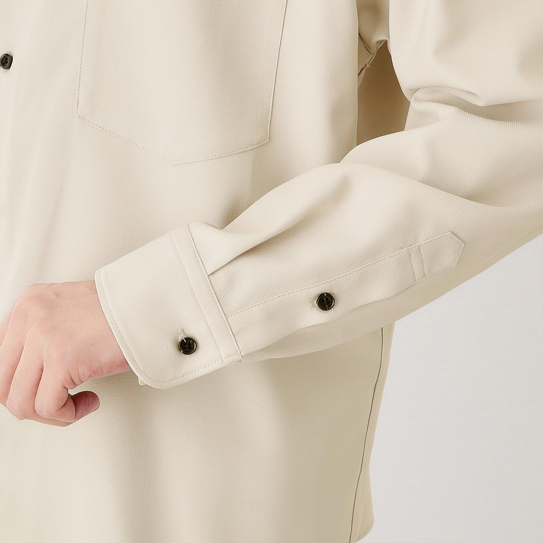 THE SHOP TK「TECLINO／テクリーノ 長袖オックスシャツ【洗濯機OK】」|シャツ・ブラウス|