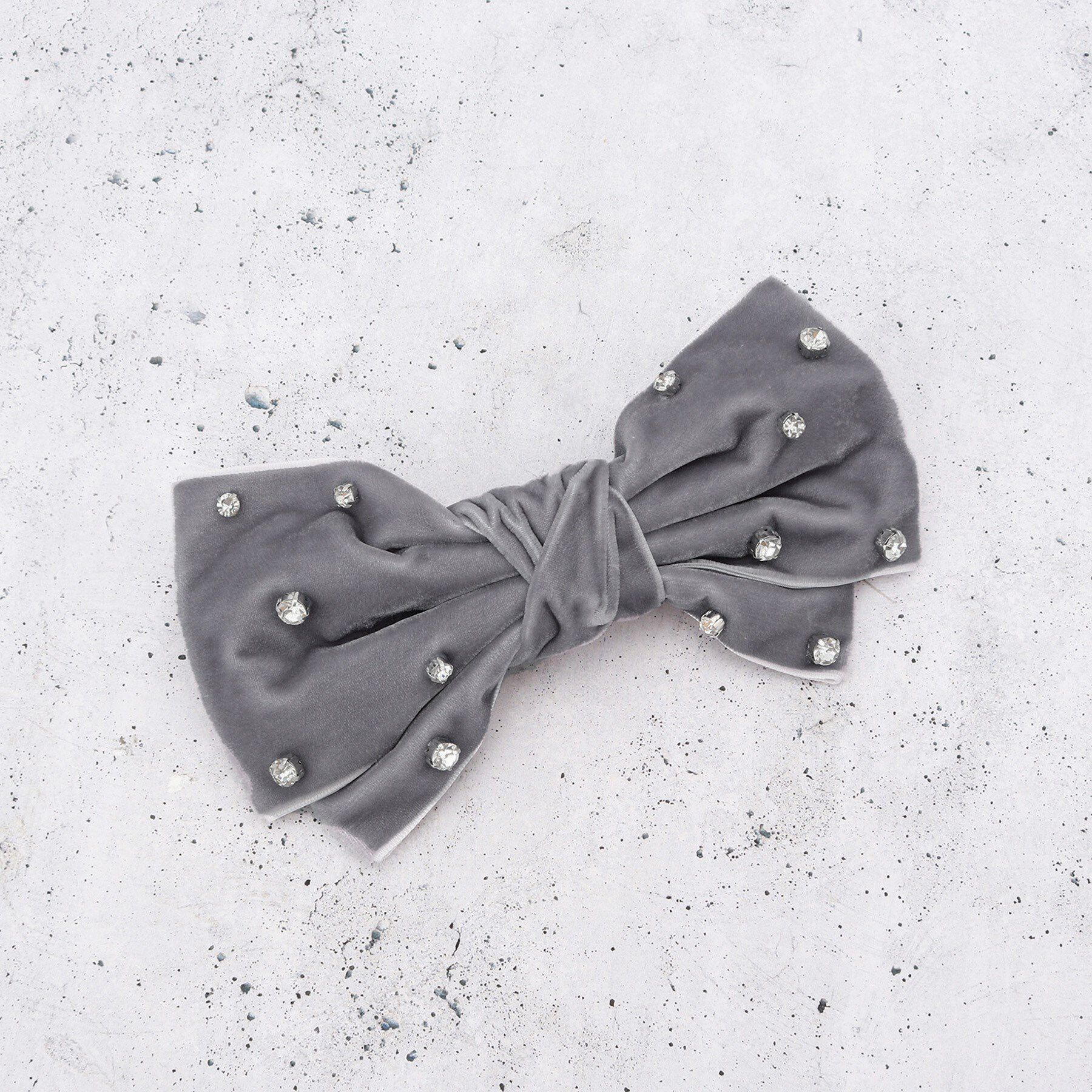 THE SHOP TK「【華やか＆上品】ビジューベロアリボンバレッタ」|その他|