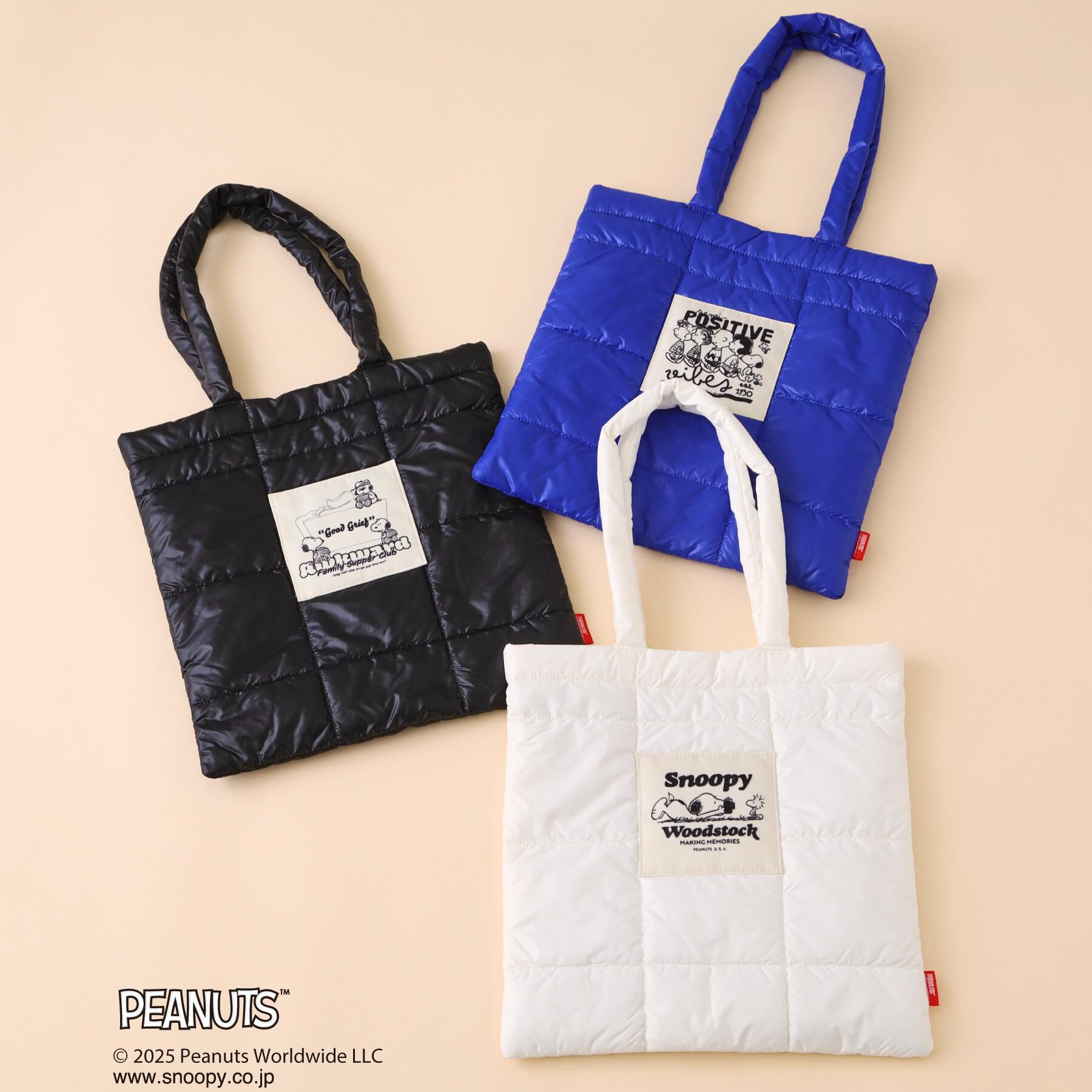 THE SHOP TK「PEANUTS/ピーナッツ キルトトートバッグ」|トートバッグ|