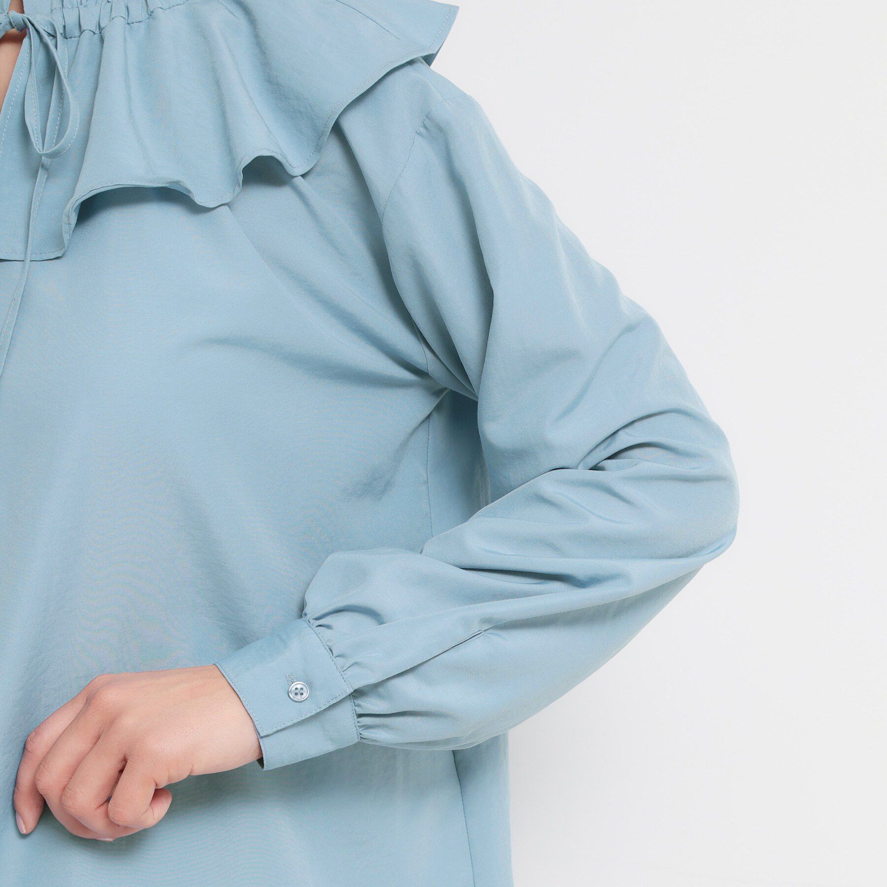 THE SHOP TK「エアリーフリルブラウス」|シャツ・ブラウス|