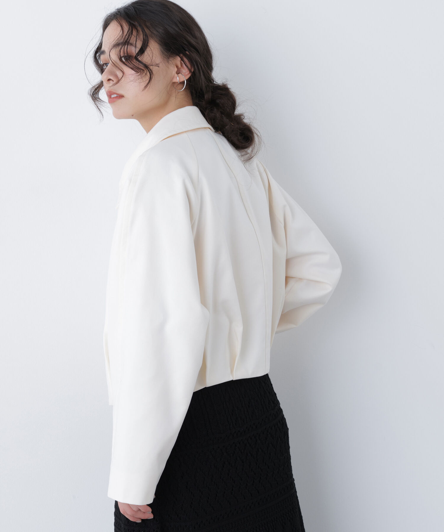  「〈N.〉ステンカラーフォルムブルゾン」|その他|