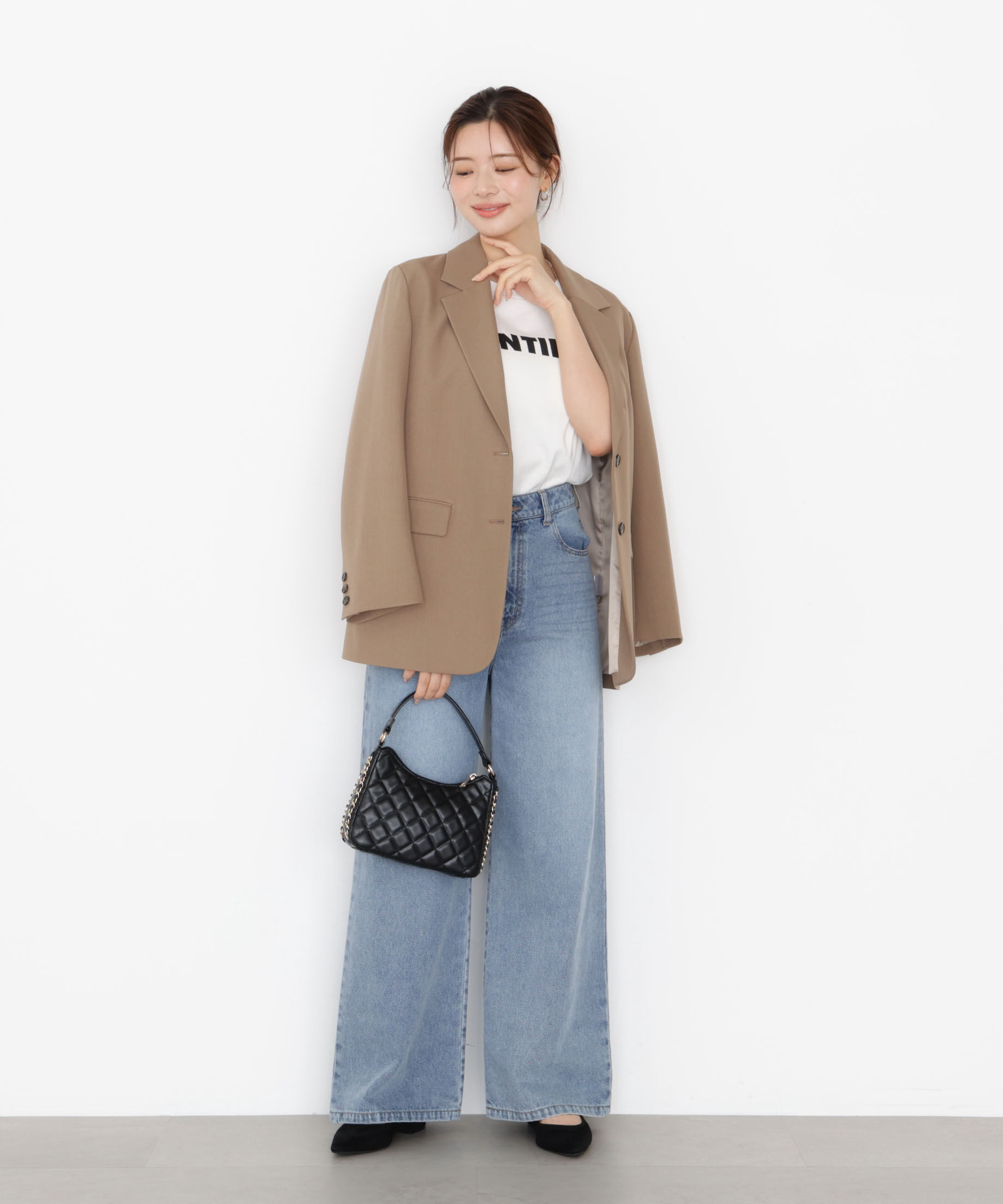 PROPORTION BODY DRESSING「ワイドデニムパンツ」|その他|