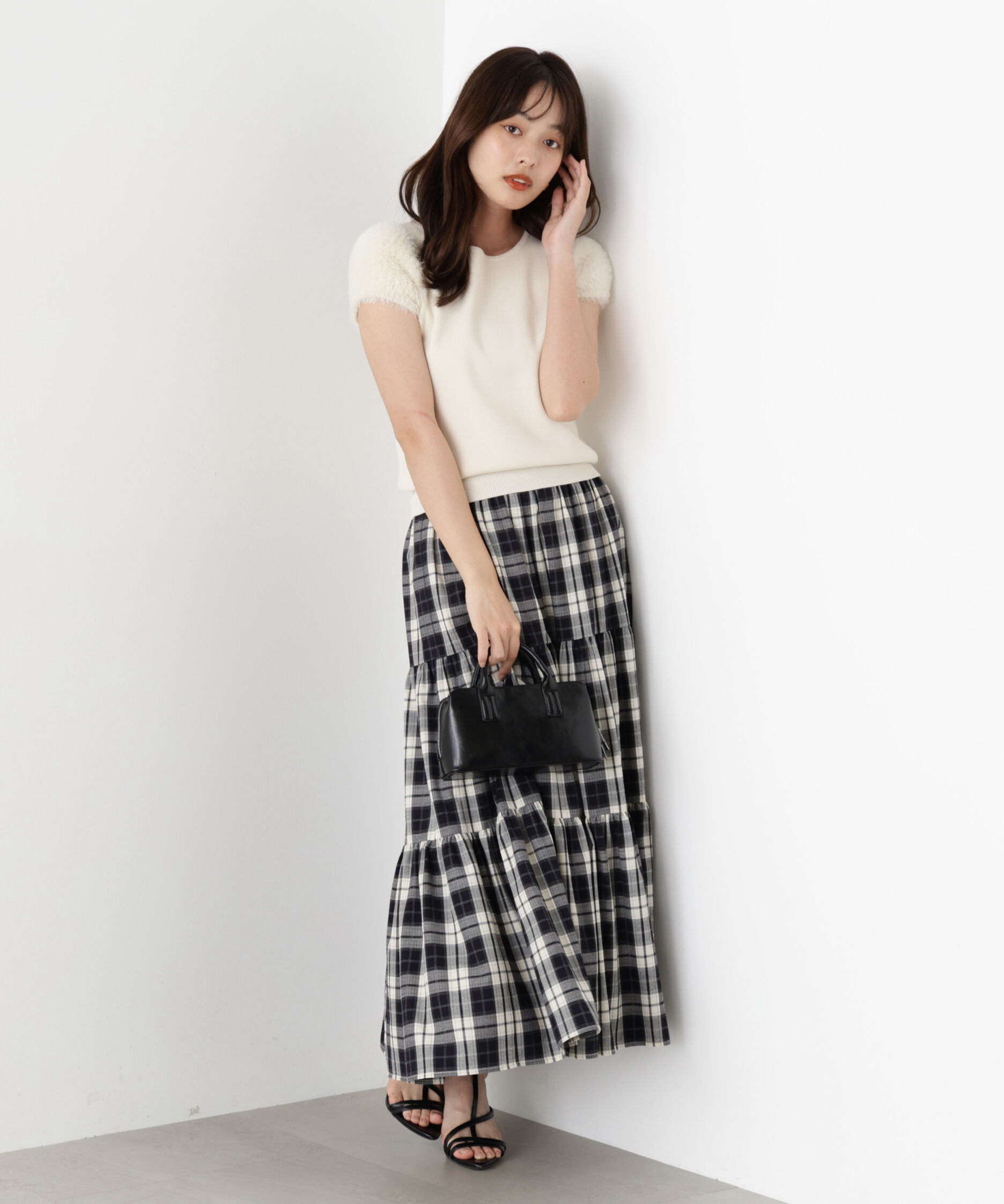 PROPORTION BODY DRESSING「＜ハンドウォッシャブル＞ドッキングスリーブニット」|ニット・セーター|