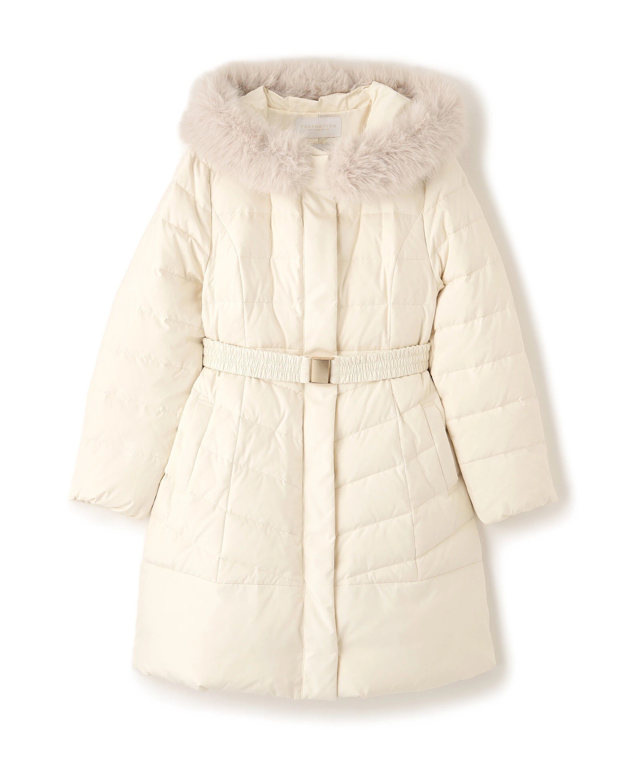 PROPORTION BODY DRESSING「ベルト付ダウン 25AW」|その他|