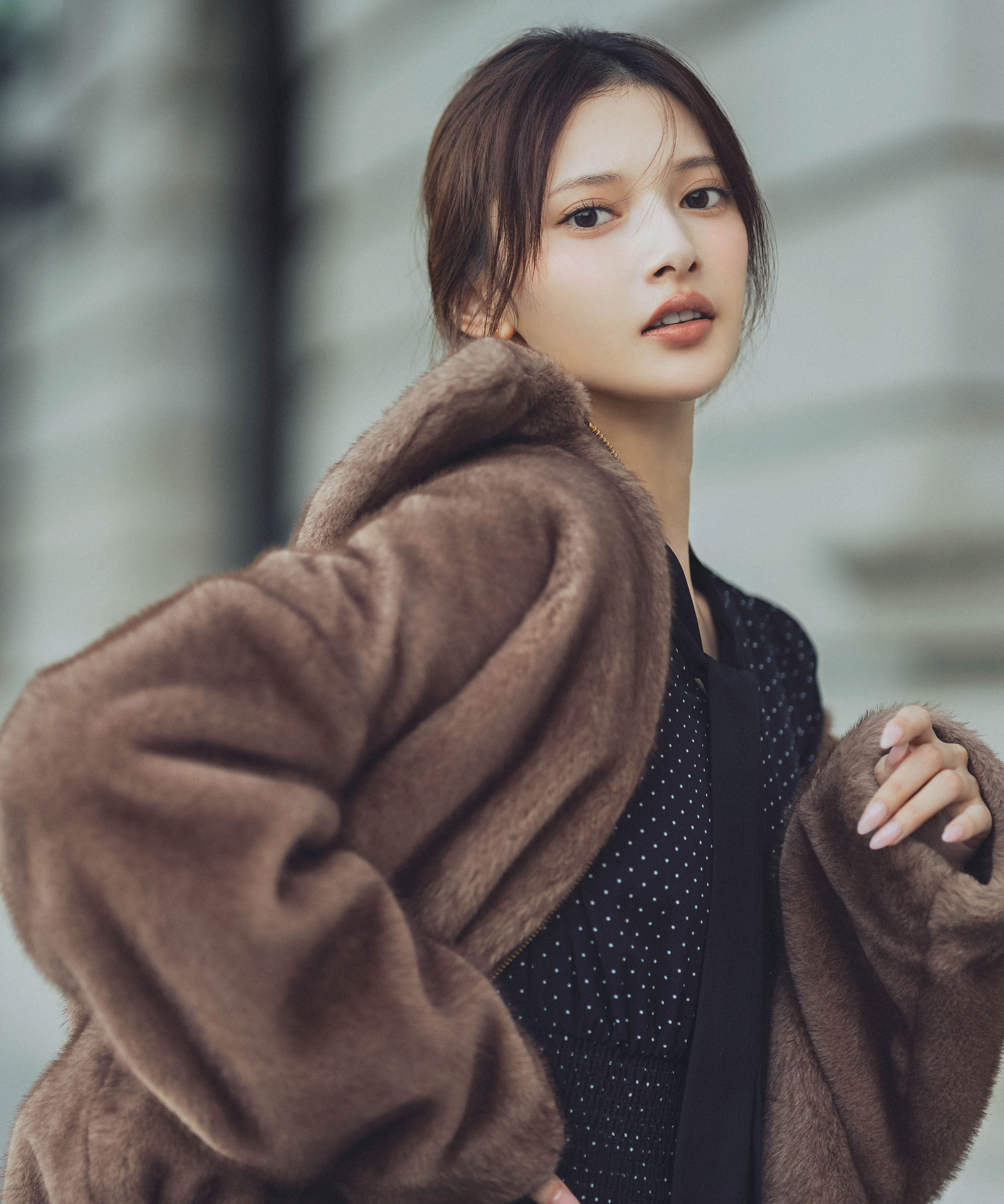 PROPORTION BODY DRESSING「フェイクファーブルゾン 25AW」|ブルゾン・スタジャン|