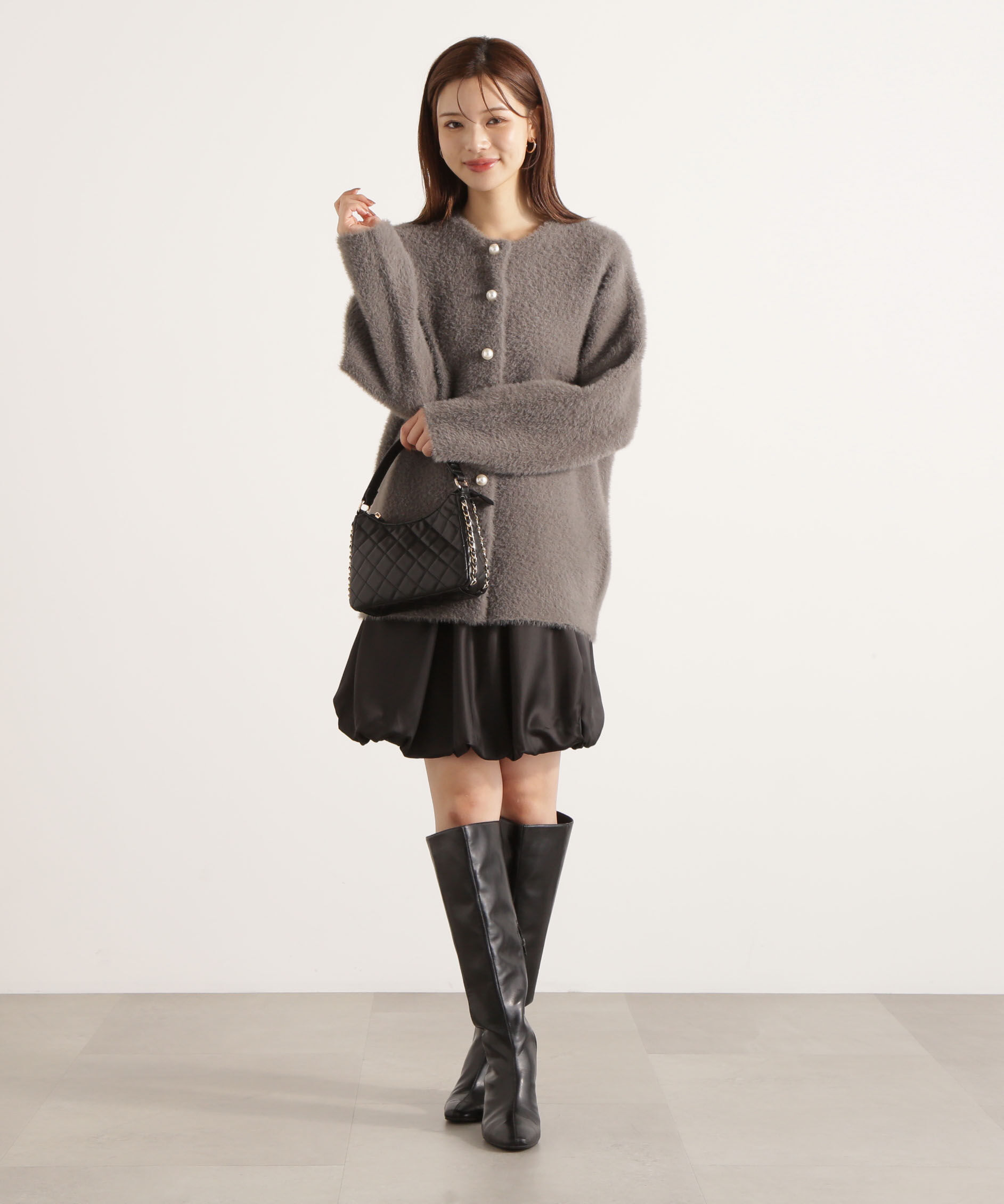 PROPORTION BODY DRESSING「フェザージャコット 25AW」|ブルゾン・スタジャン|